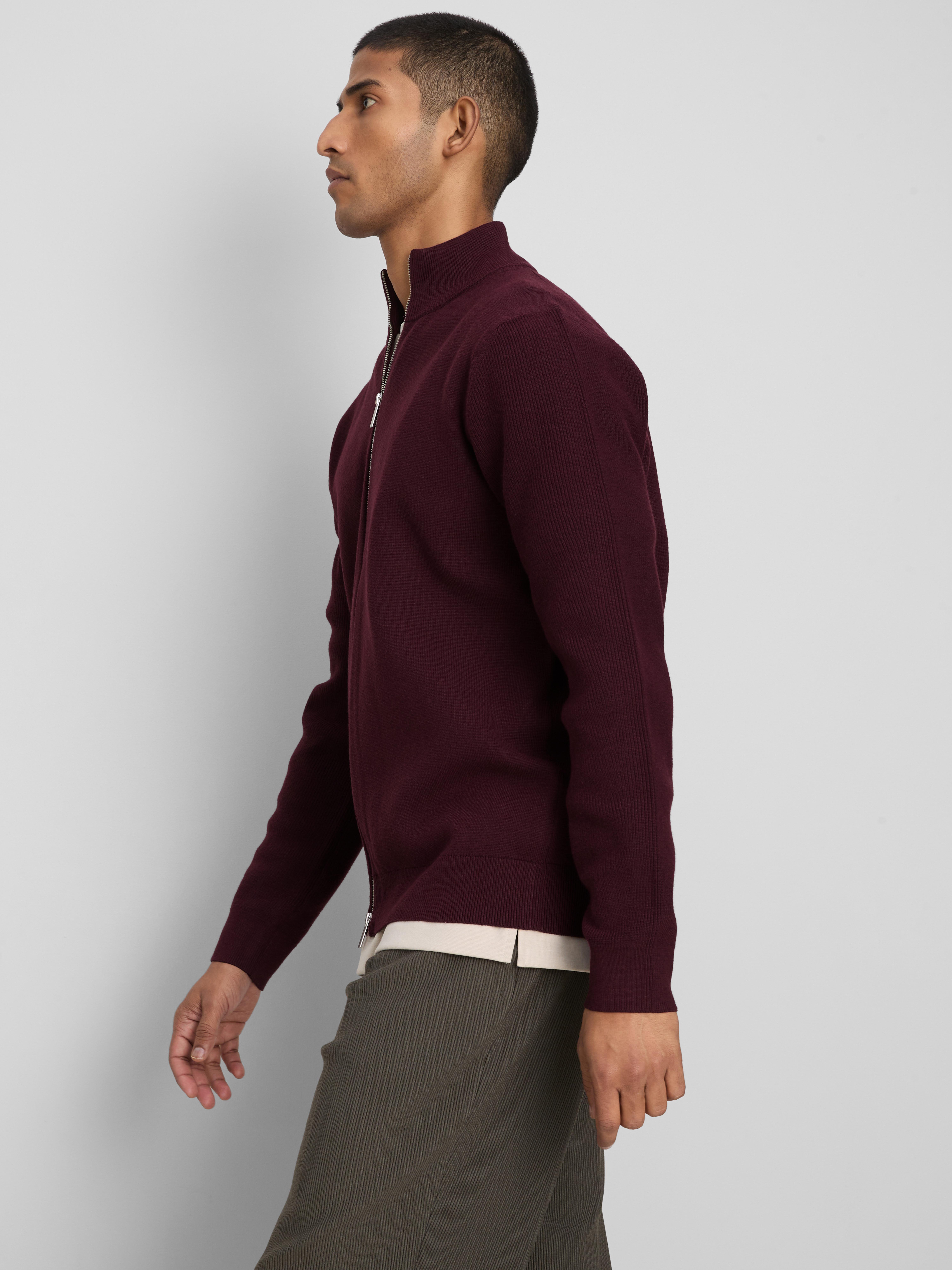 Gilet à col cheminée The Edit - Bordeaux - Homme | Primark