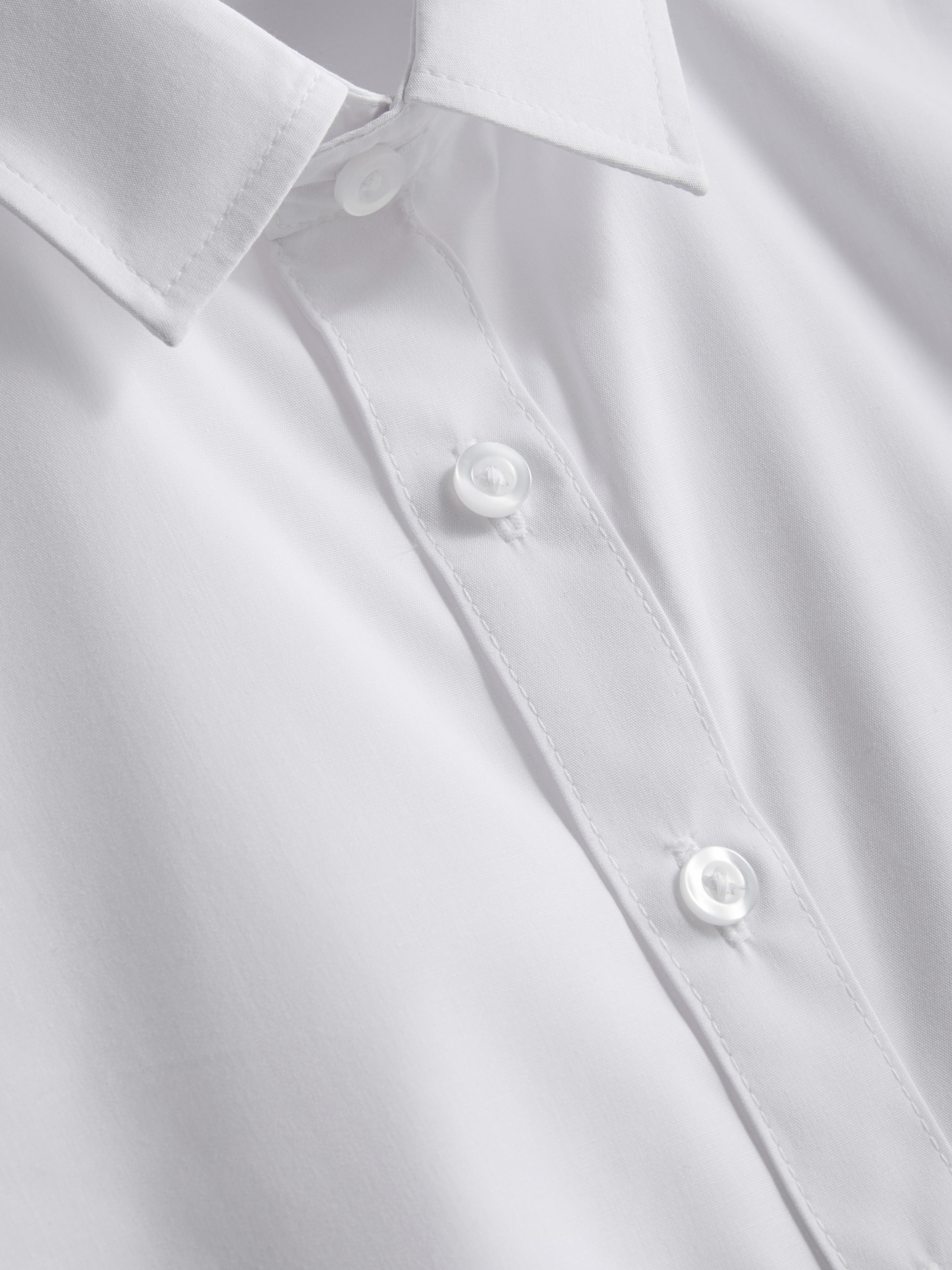 7-15yrs | 2pk Unisex Cotton Blend Short Sleeve School Shirts