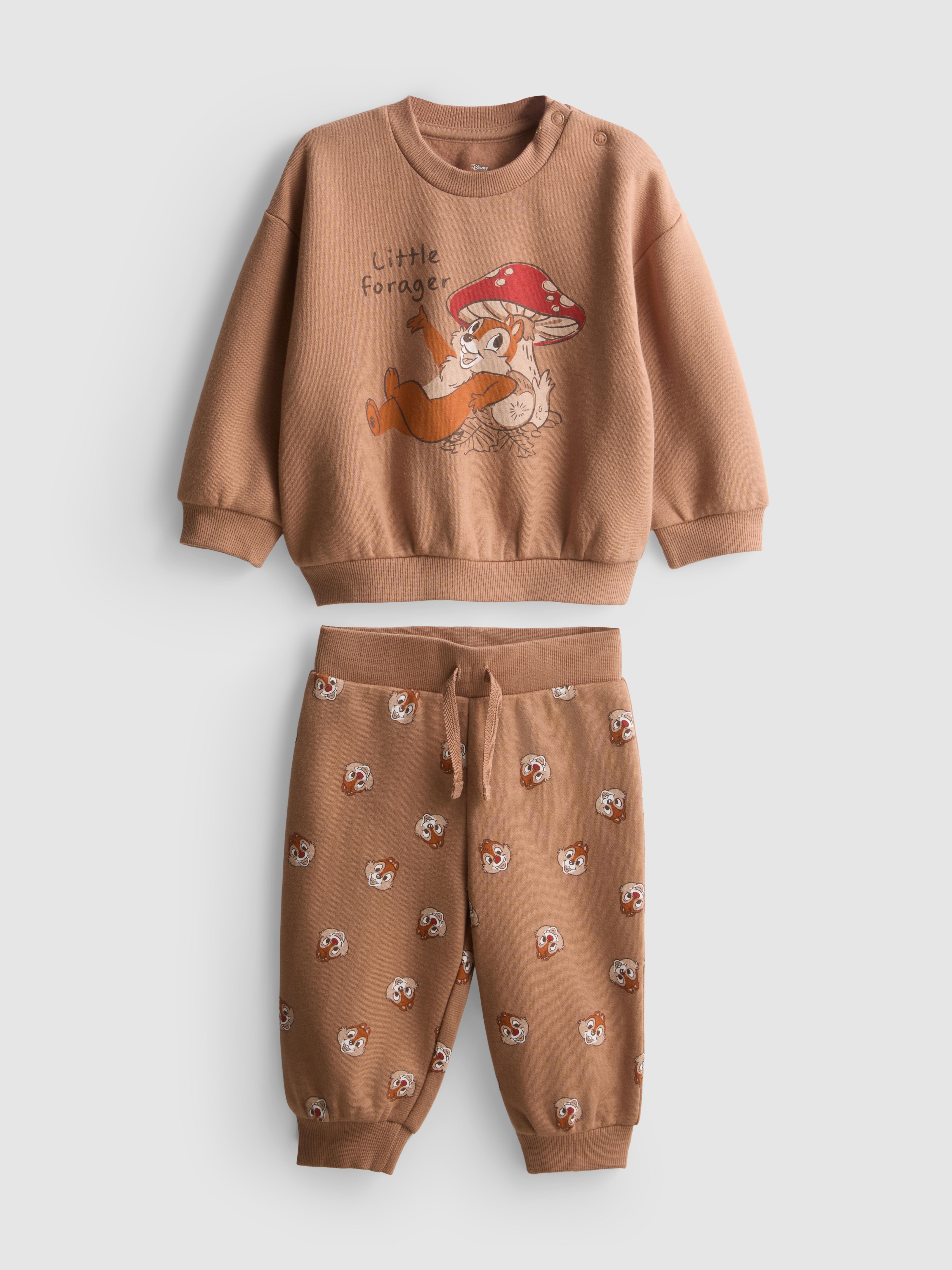 0-18mths | Disney’s Chip and Dale Sweatshirt Joggers Newborn Set