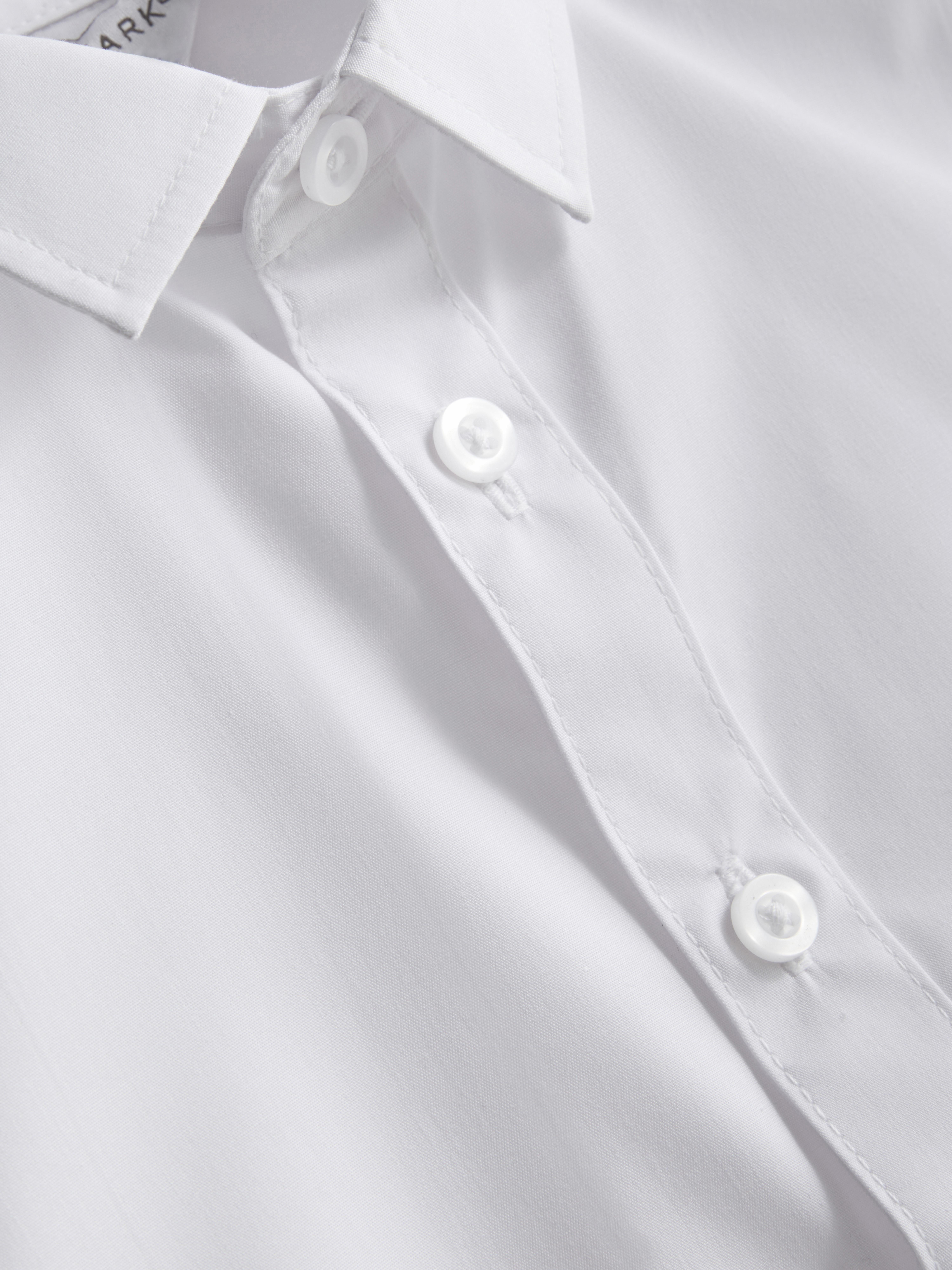 3-7yrs | 2pk Unisex Cotton Blend Short Sleeve School Shirts