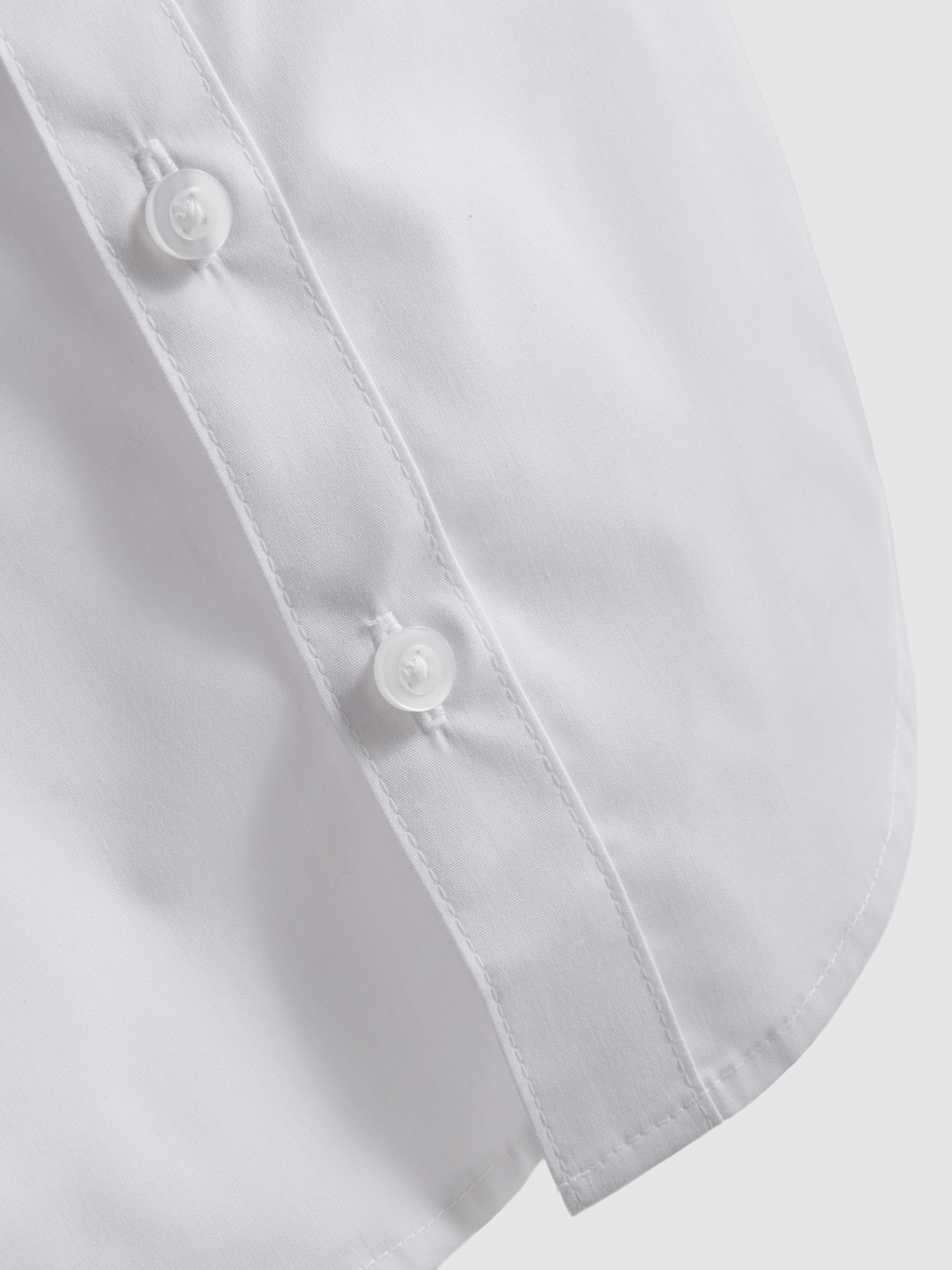 3-7yrs | 2pk Unisex Cotton Blend Short Sleeve School Shirts
