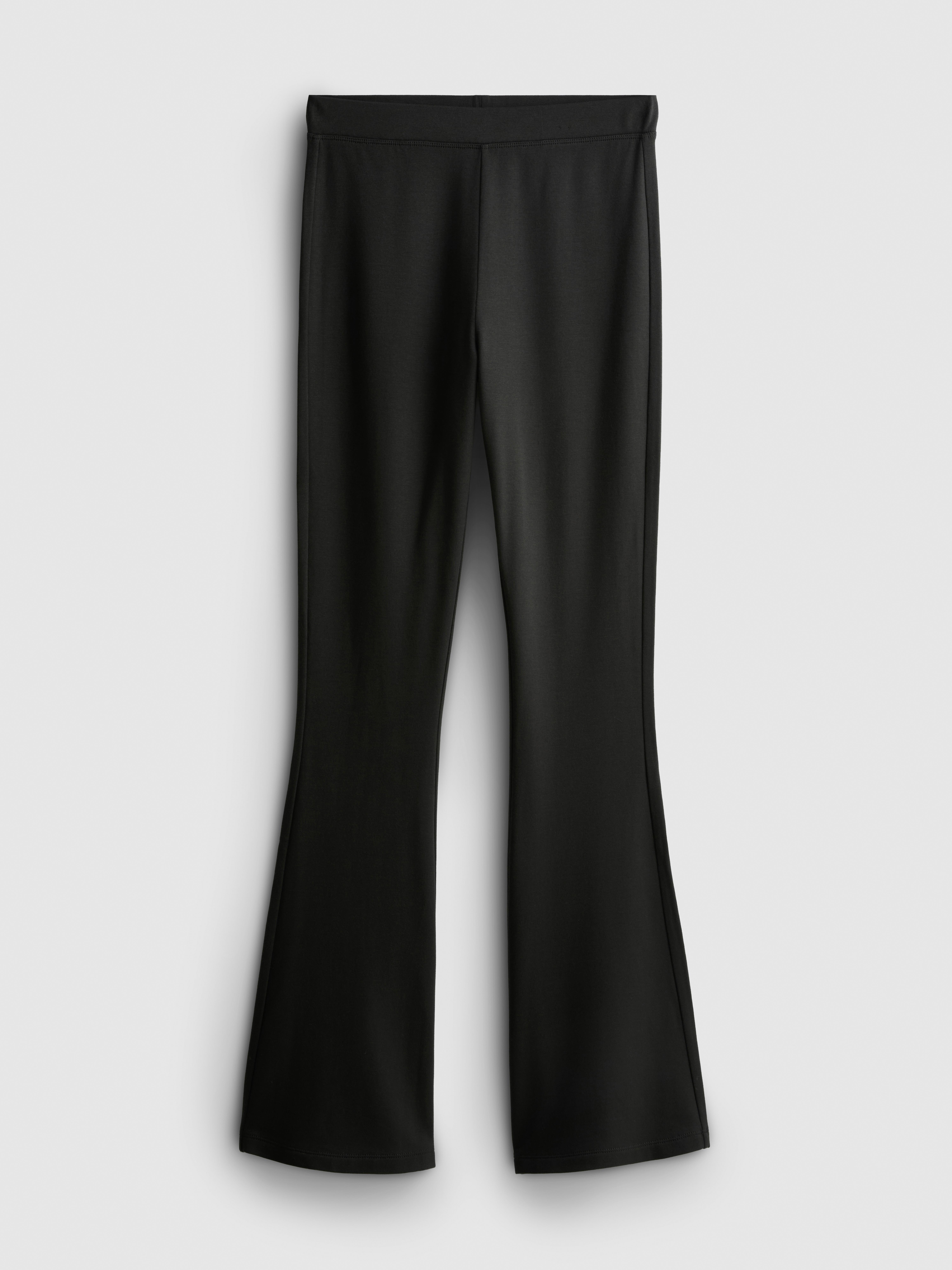 Mid-Rise Flared Leggings