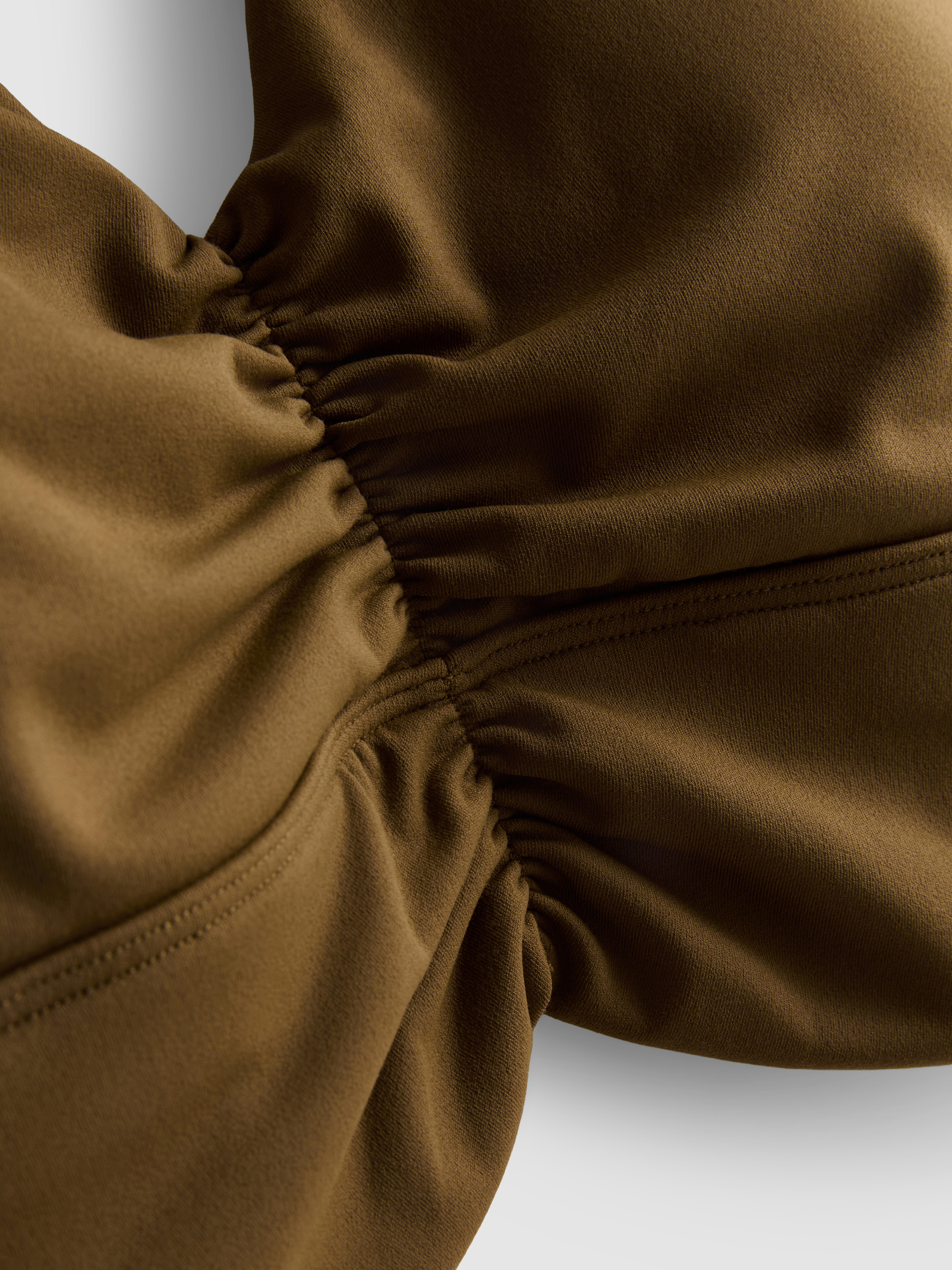 Buttery Soft Ruched Crop Top
