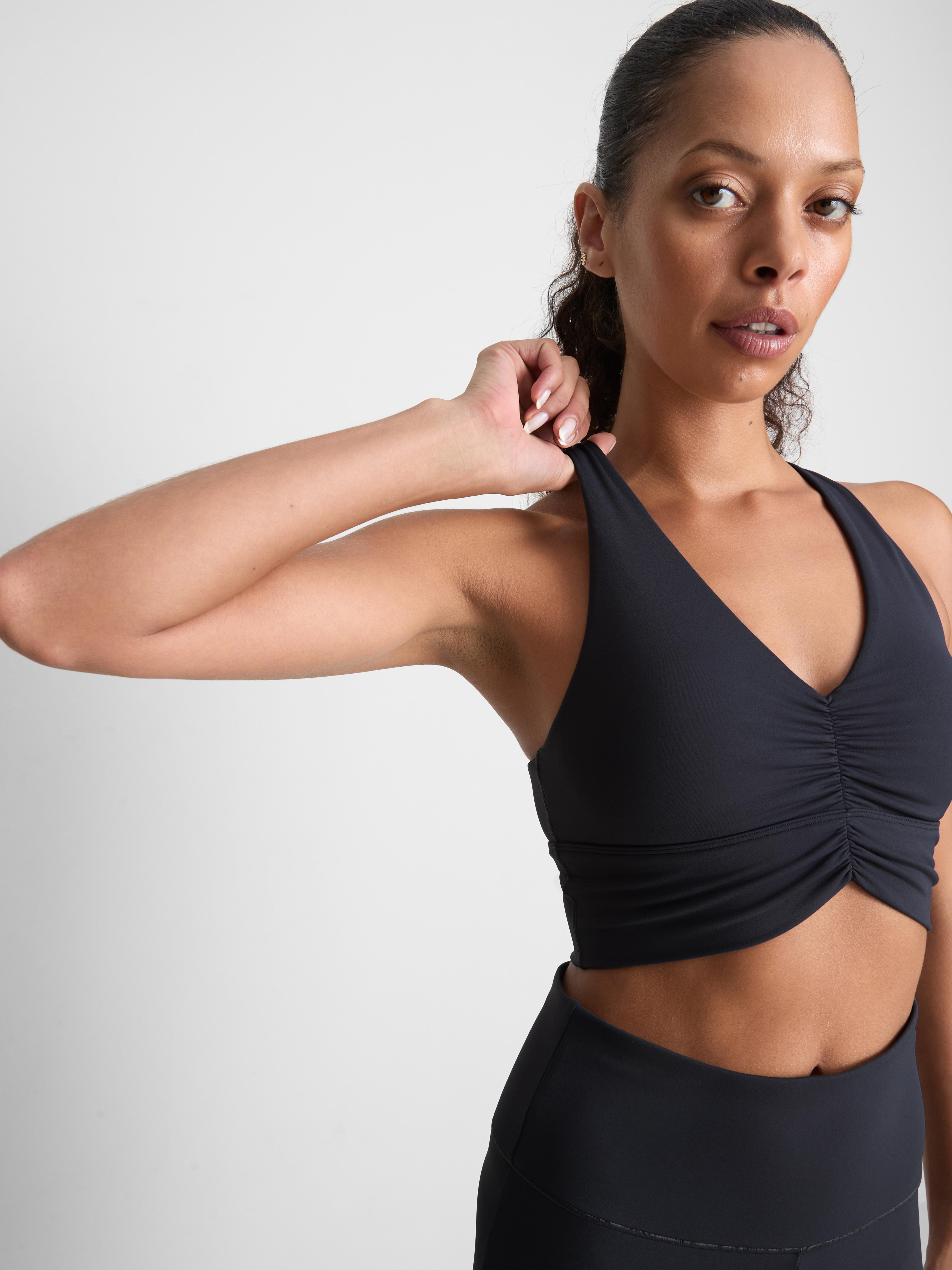 Buttery Soft Ruched Crop Top