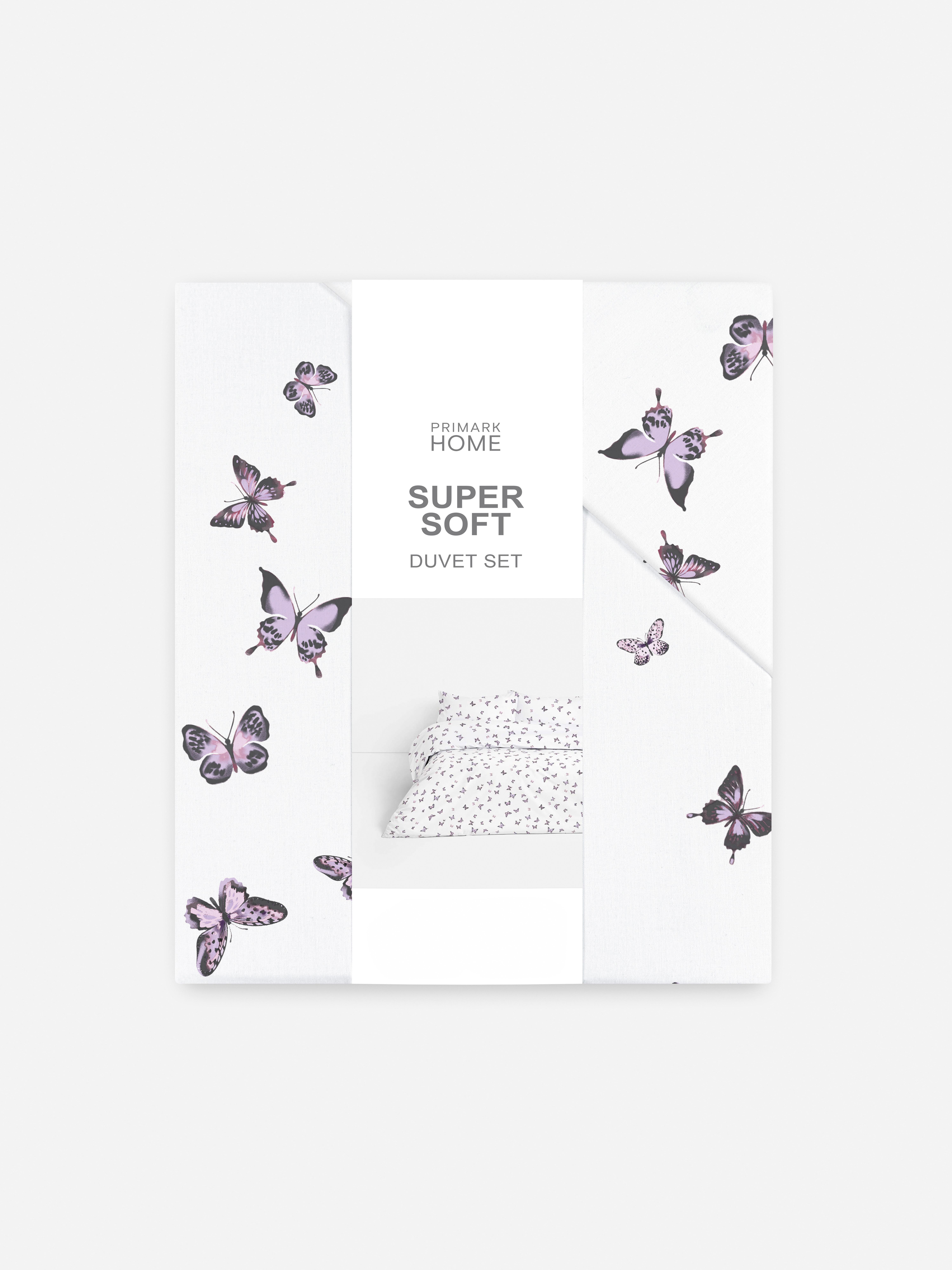 Super Soft Butterfly Duvet Cover Set