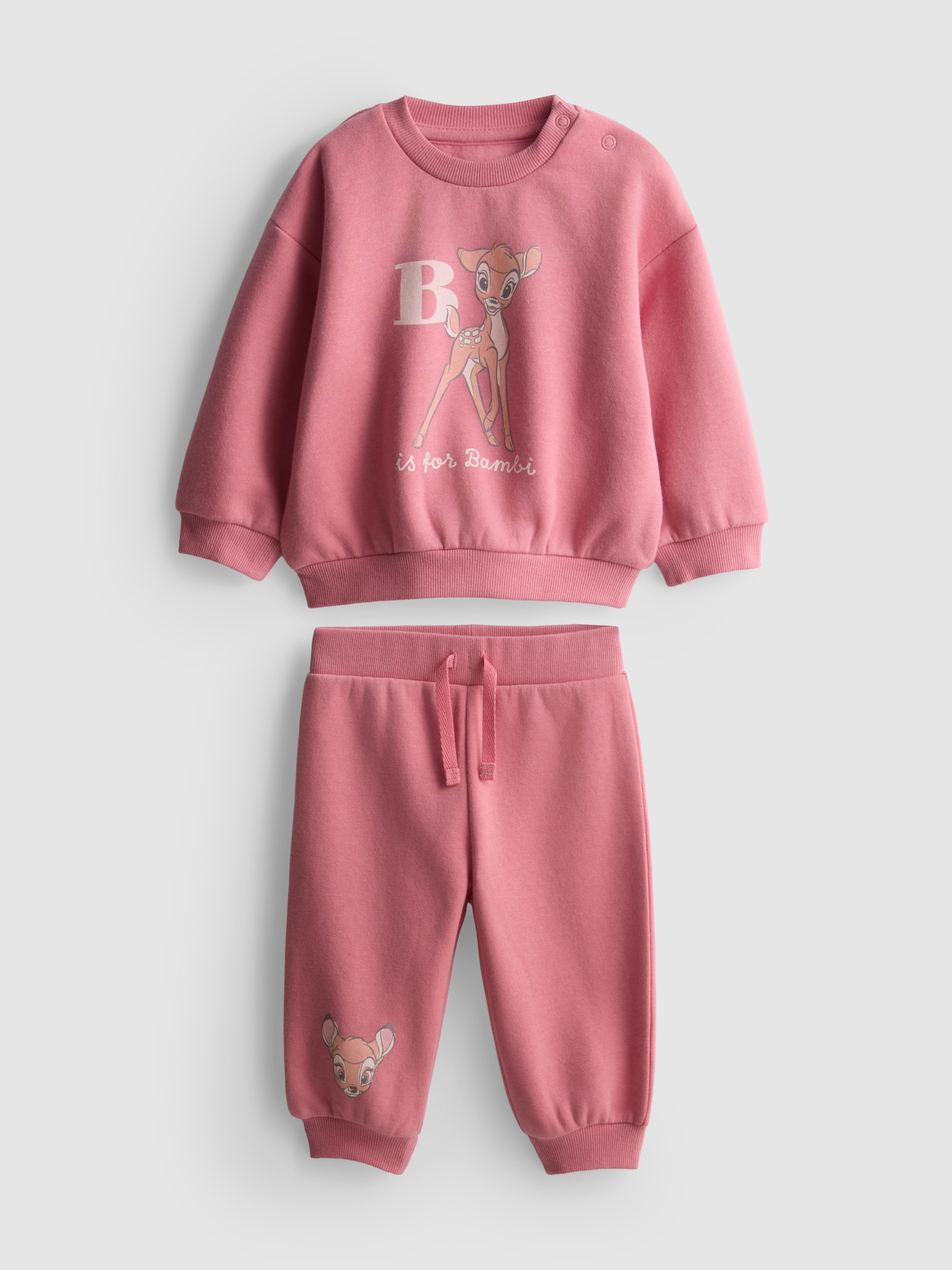 0-18mths | Disney's Bambi Sweatshirt and Joggers Newborn Set