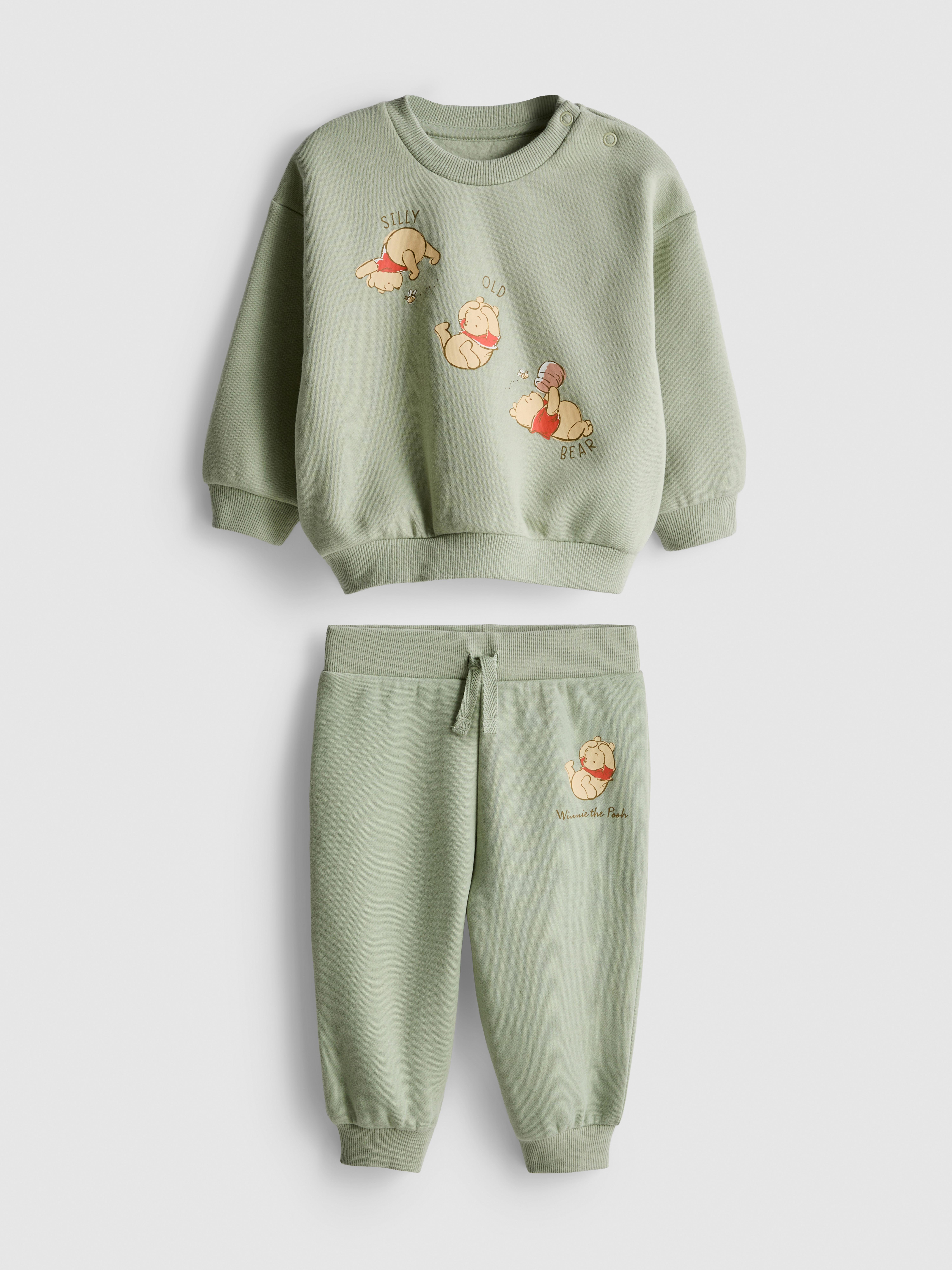 0-18mths | Disney’s Winnie The Pooh Sweatshirt and Joggers Newborn Set