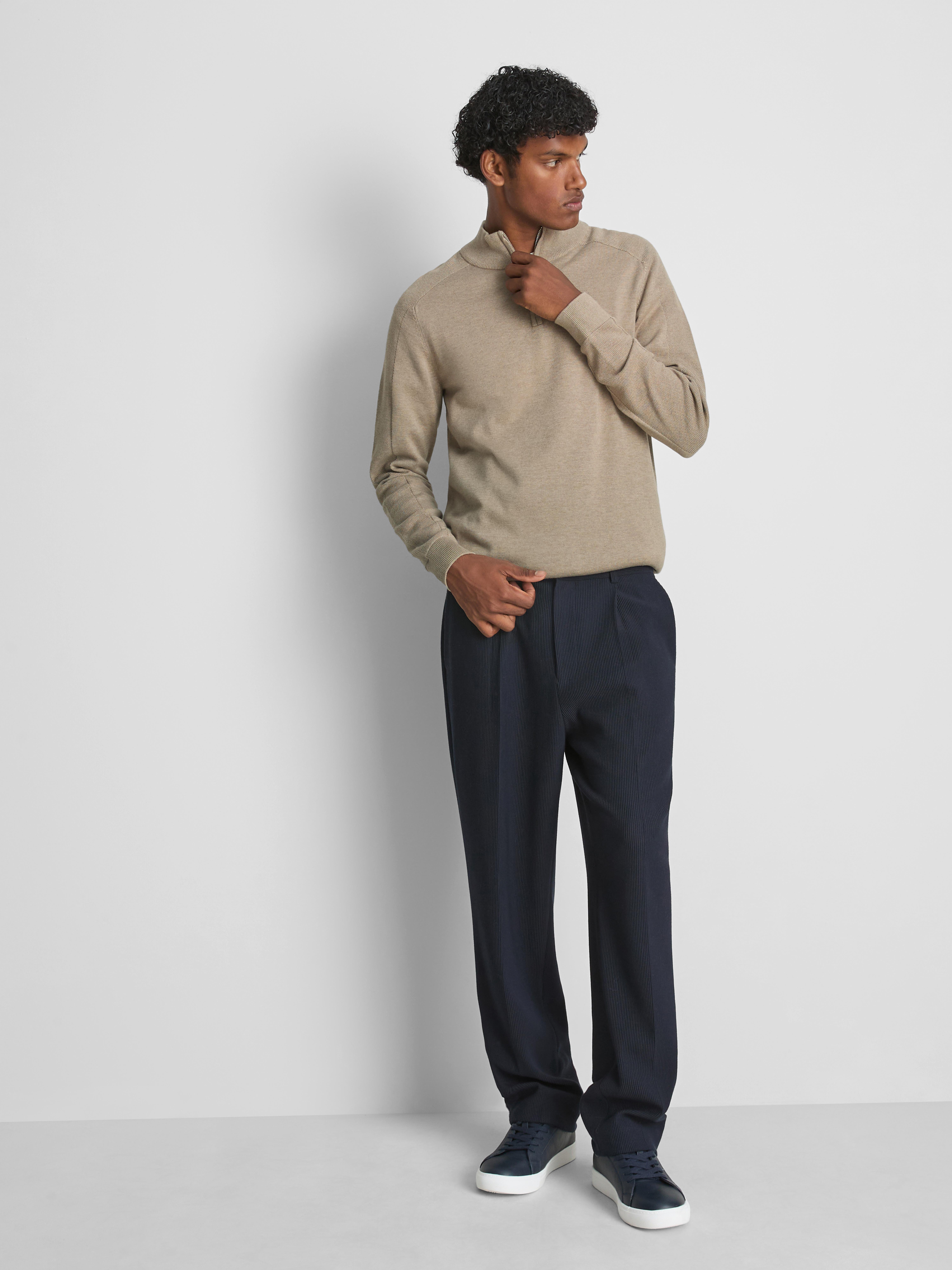 „The Edit“ Pullover mit Viertelreißverschluss
