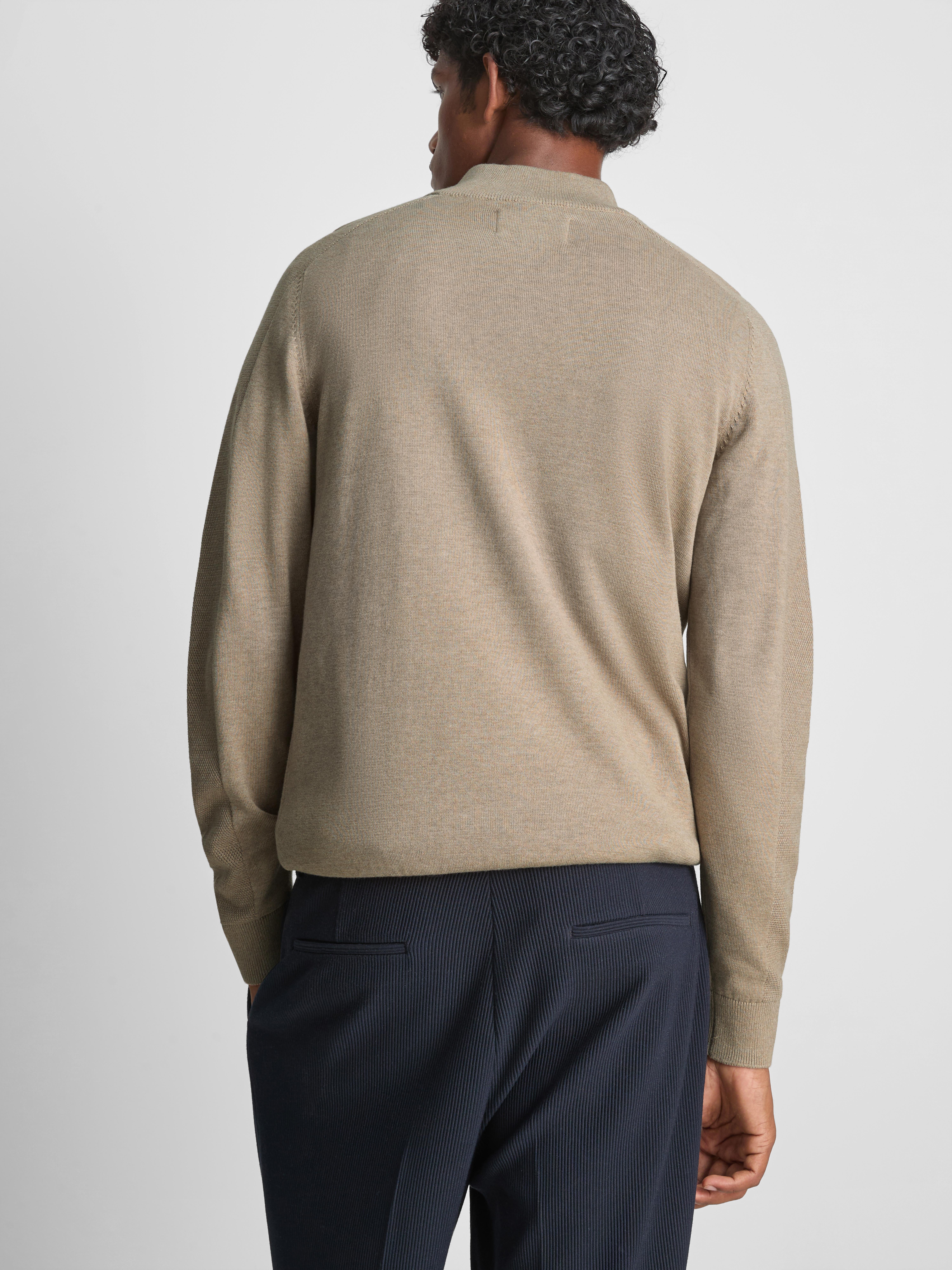 „The Edit“ Pullover mit Viertelreißverschluss