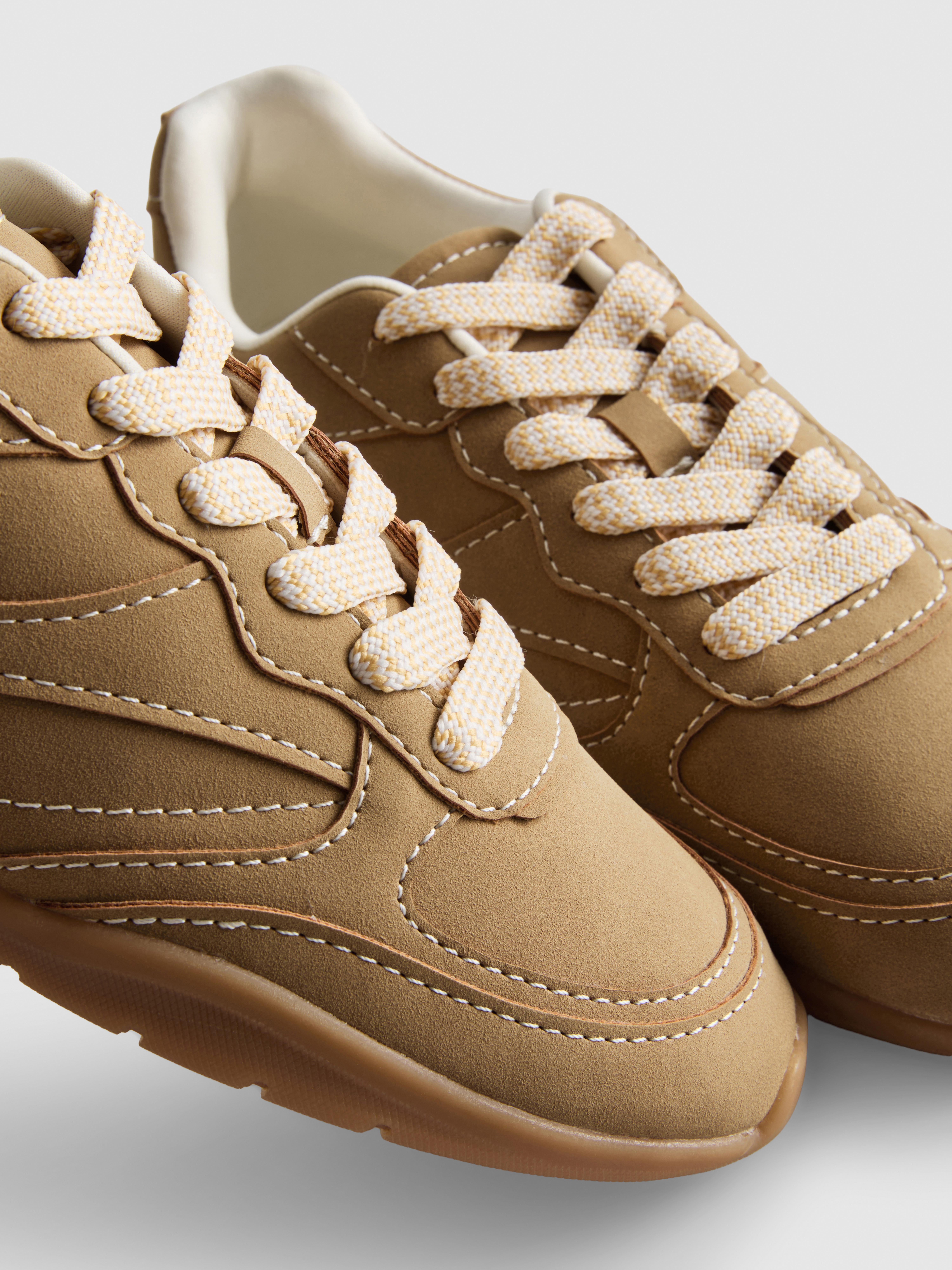Paula Echevarría Panelled Sneakers