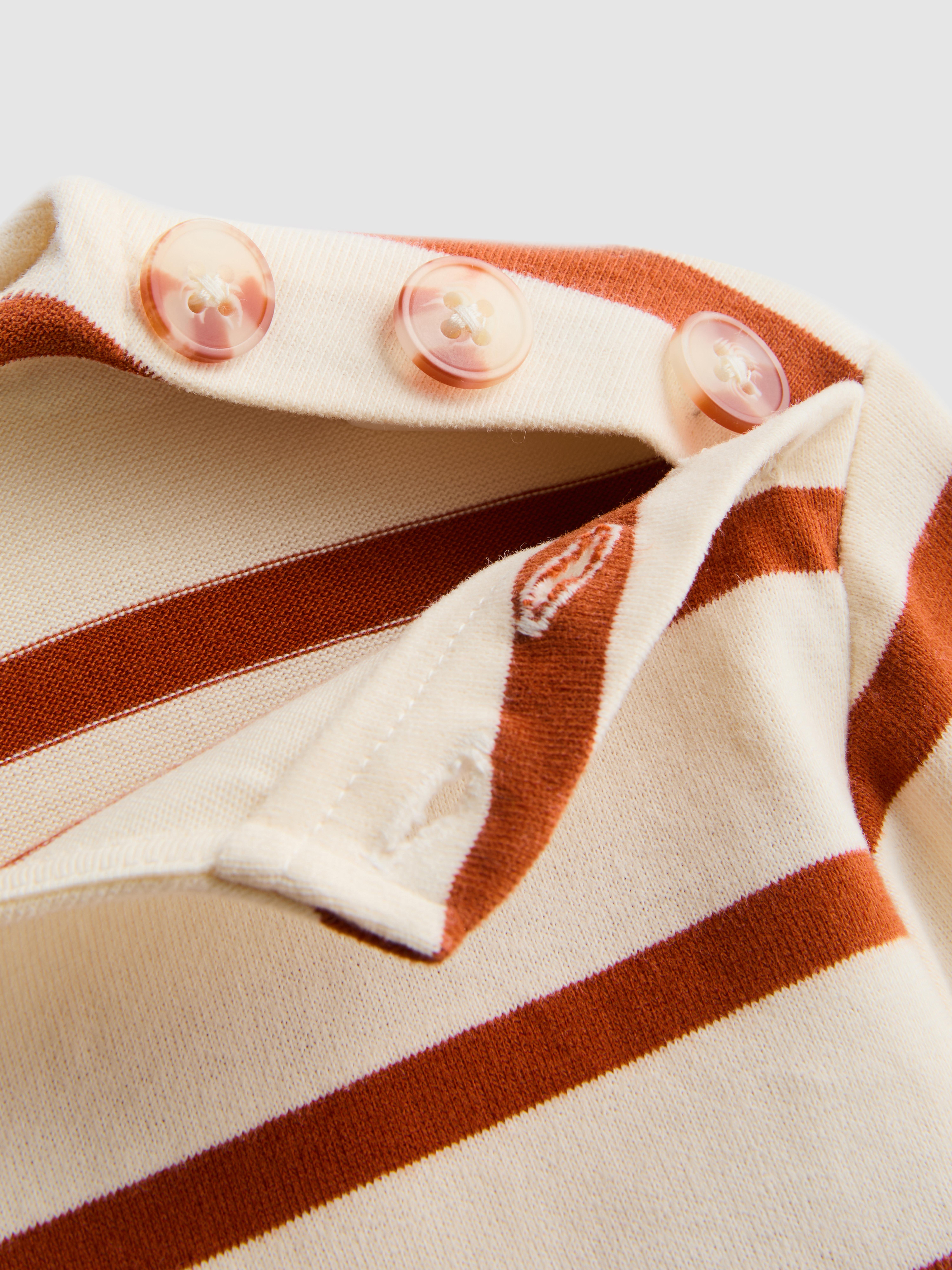 1-12yrs | The Edit Pure Cotton Stripe Long-Sleeve T-Shirt