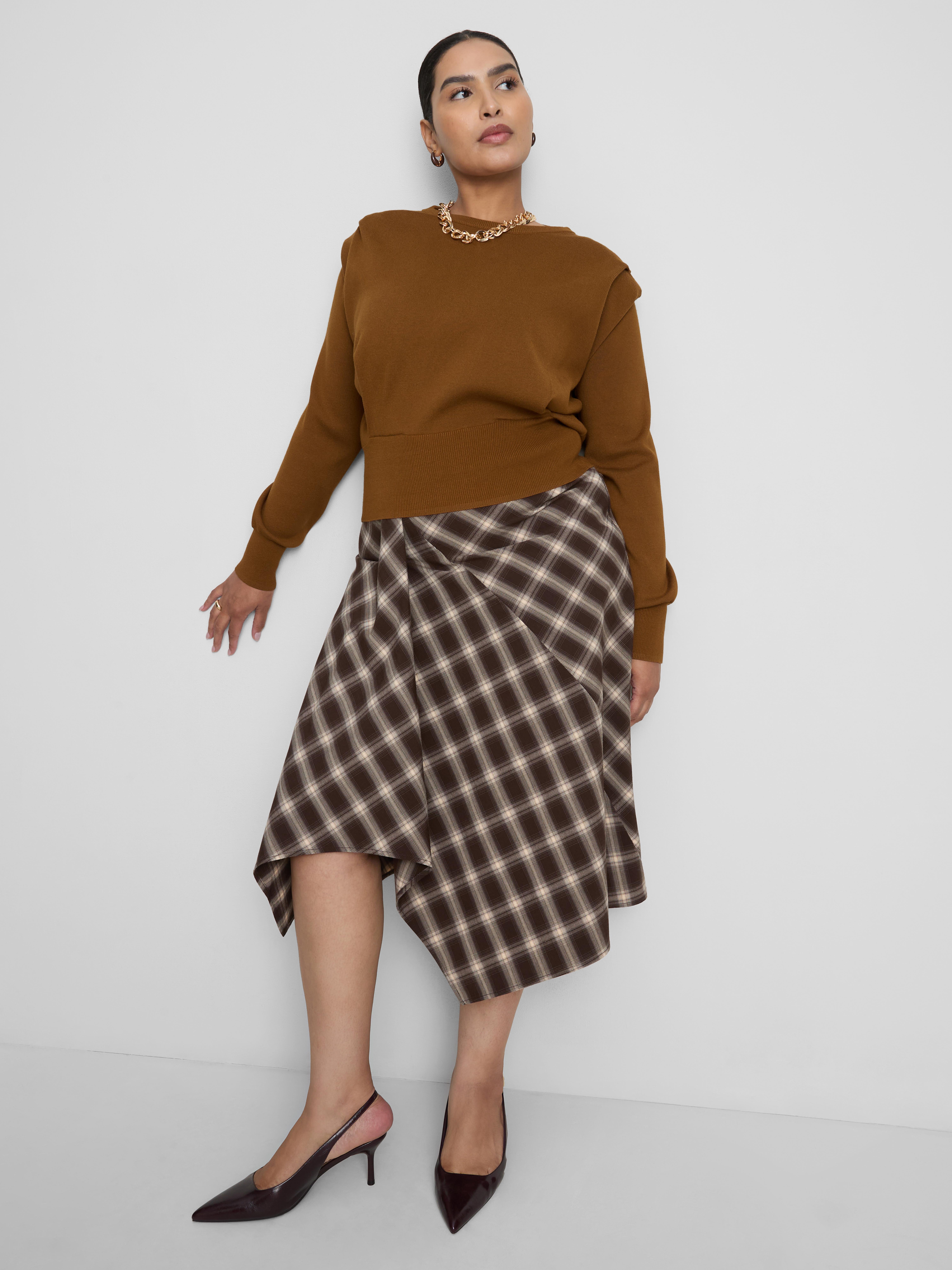 By Coleen Structured Shoulder Jumper