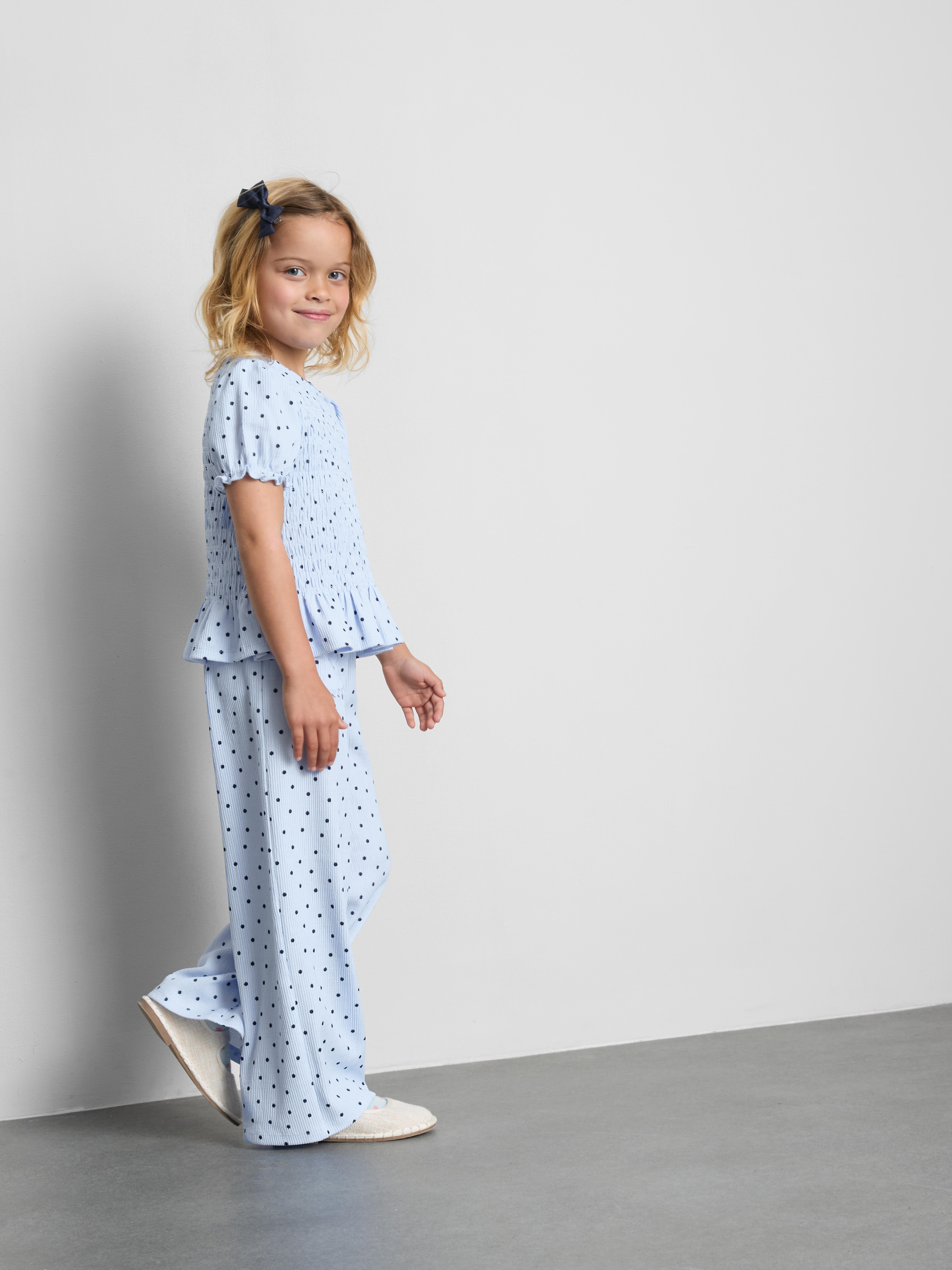 1-9yrs | Ruffle Blouse and Pants Set