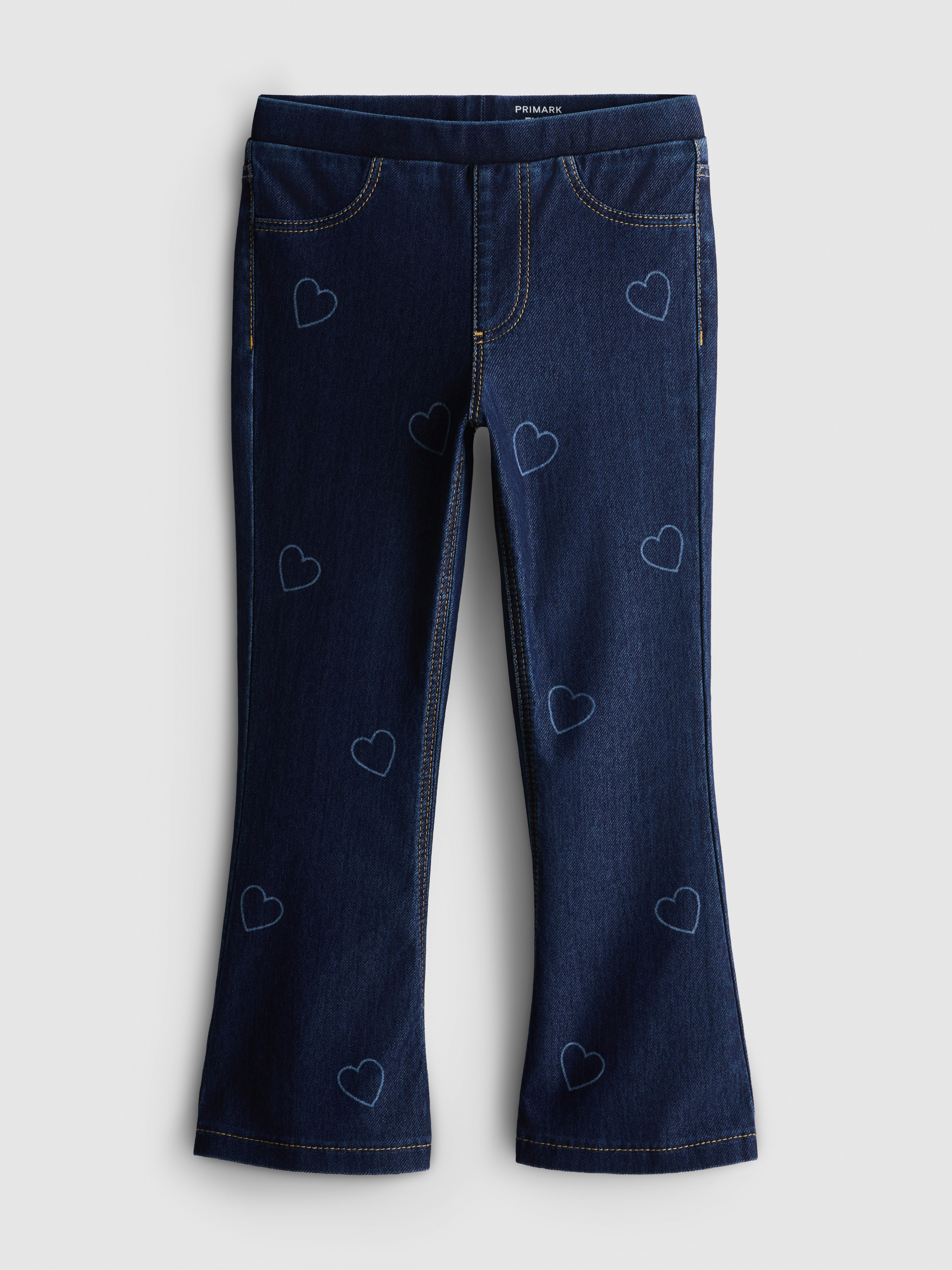 1-9yrs | Cotton-Rich Printed Flare Jeans