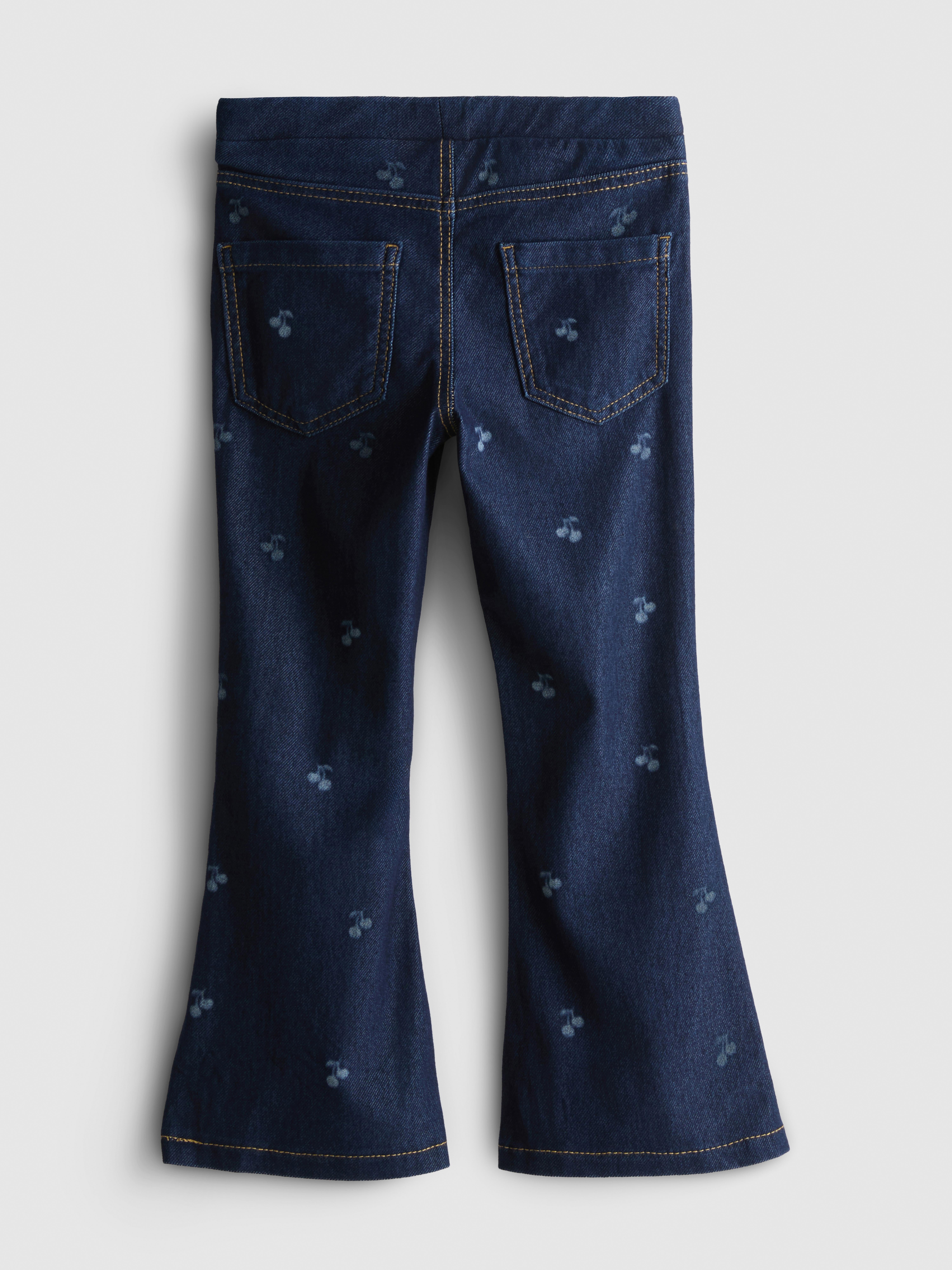 1-9yrs | Cotton-Rich Printed Flare Jeans