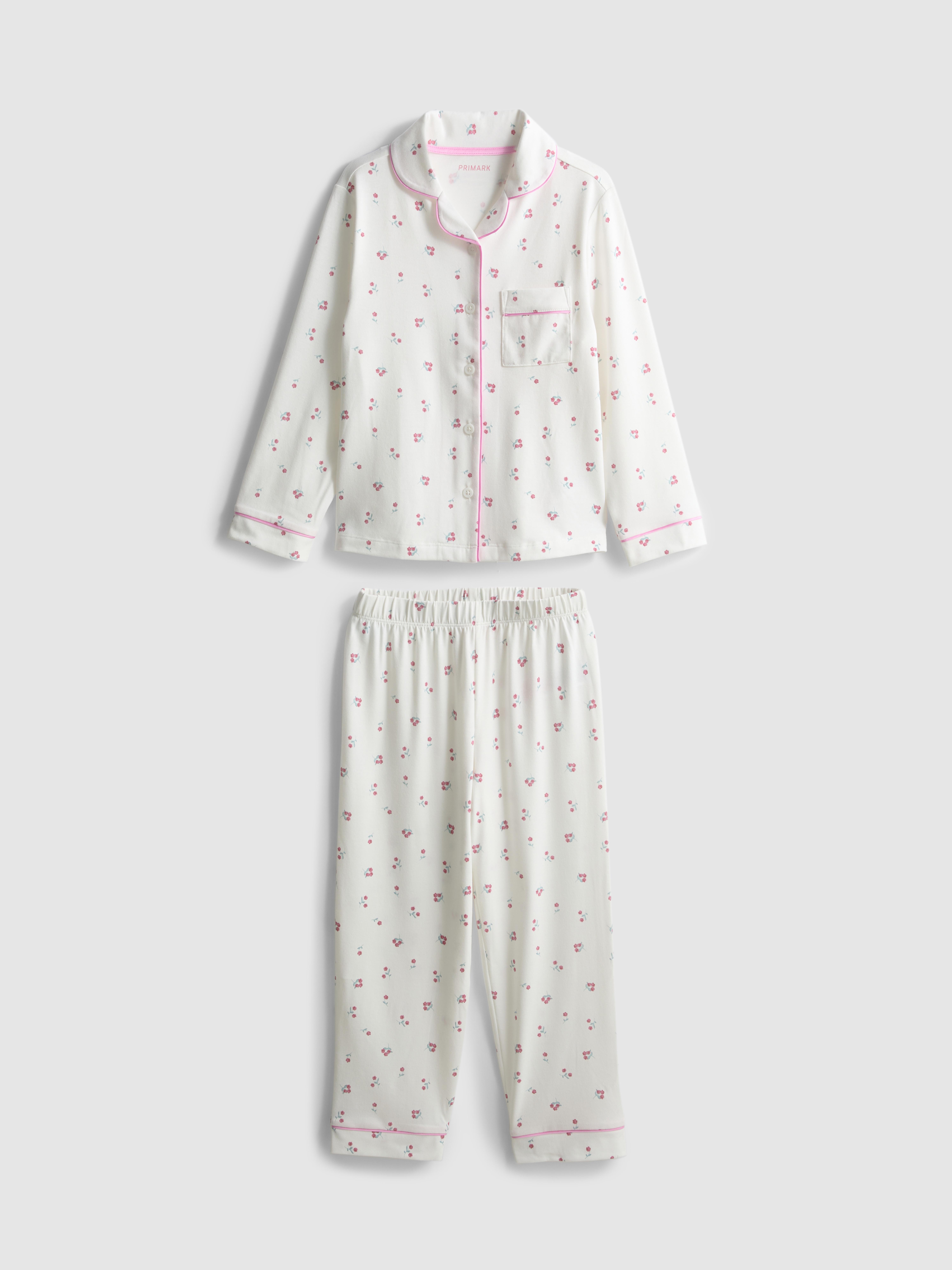 1-15 anni | Pigiama con camicia floreale