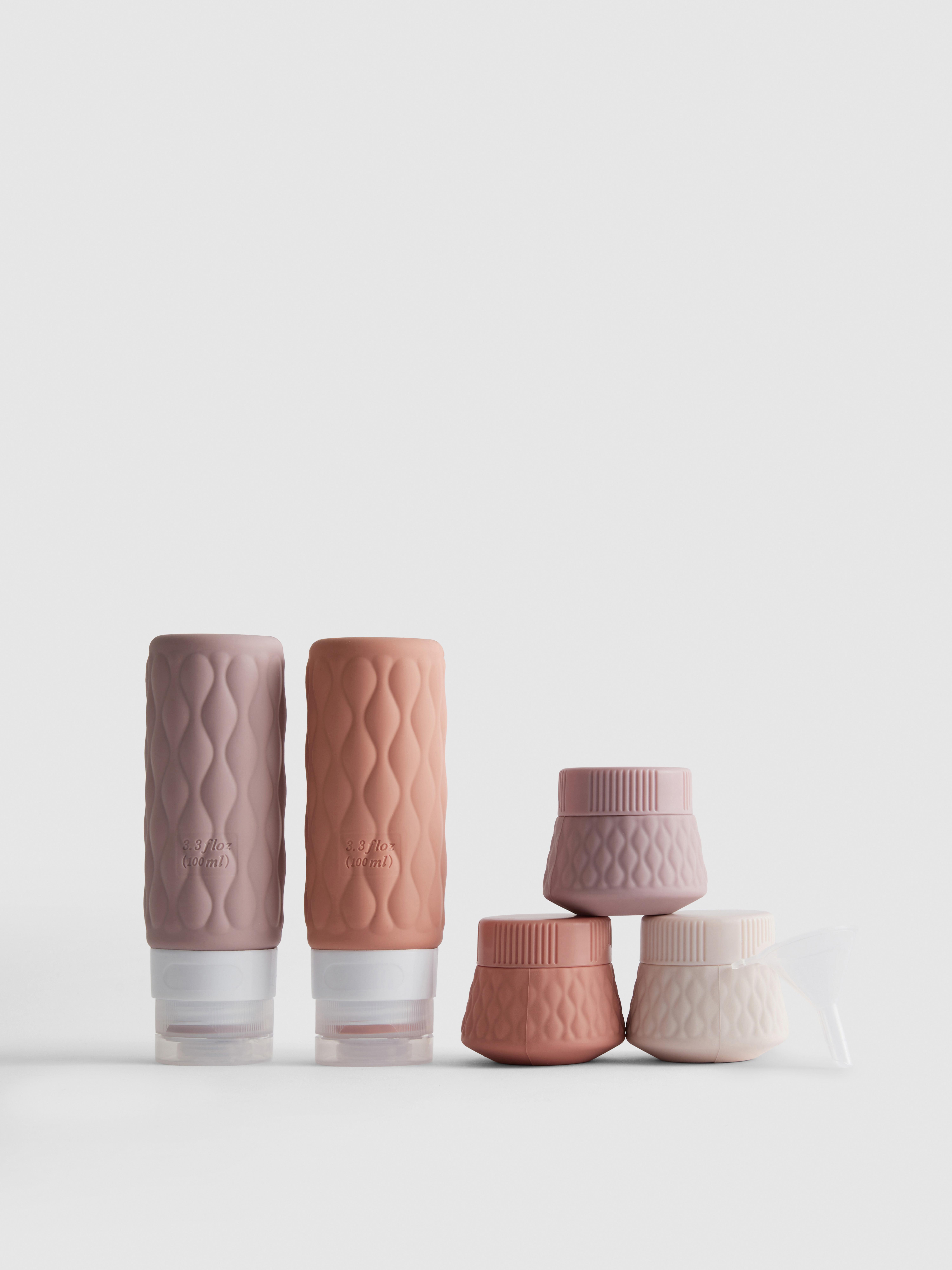 Set da viaggio in silicone da 5 pezzi PS...