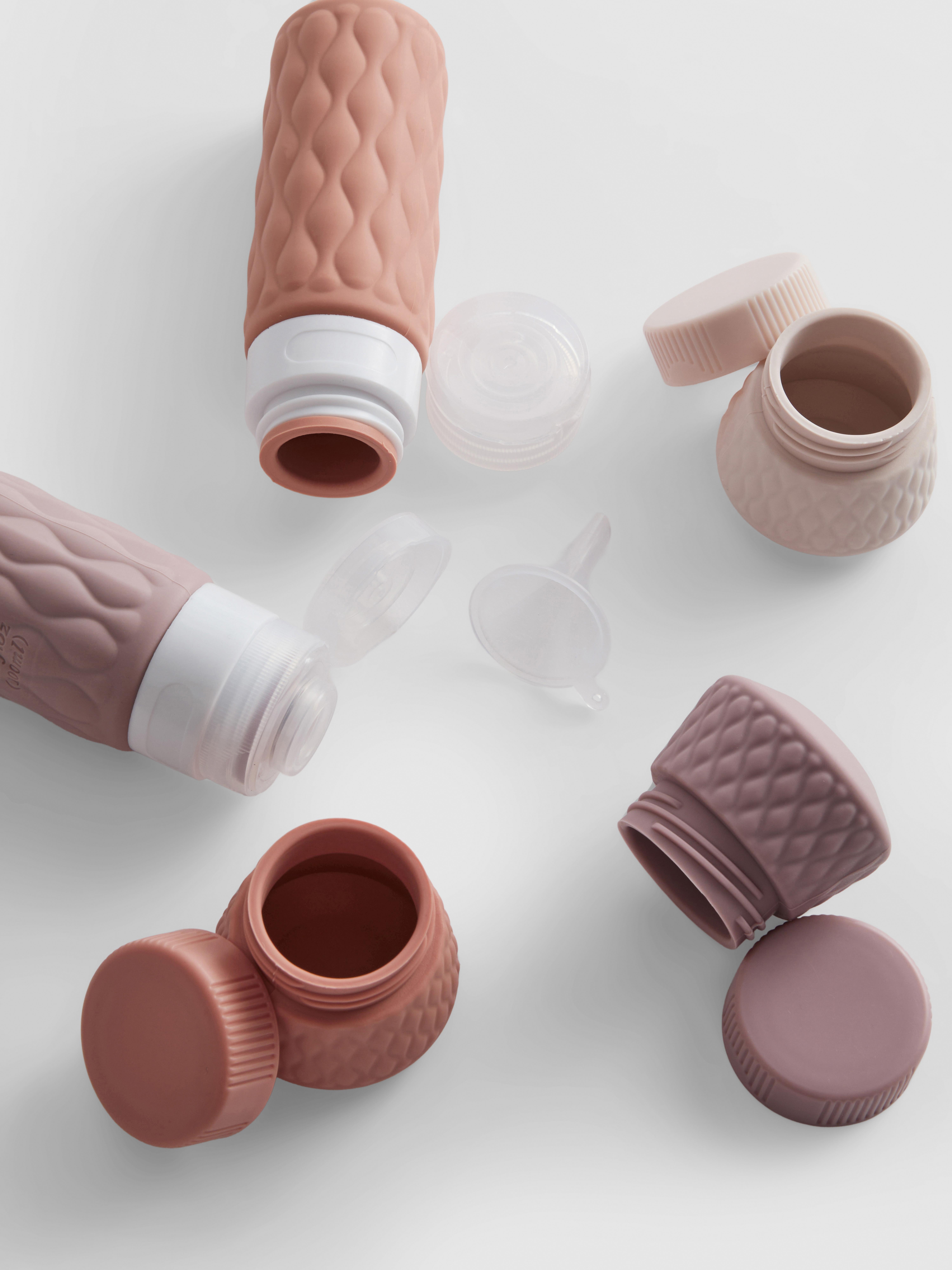 PS... 5pk Silicone Travel Set