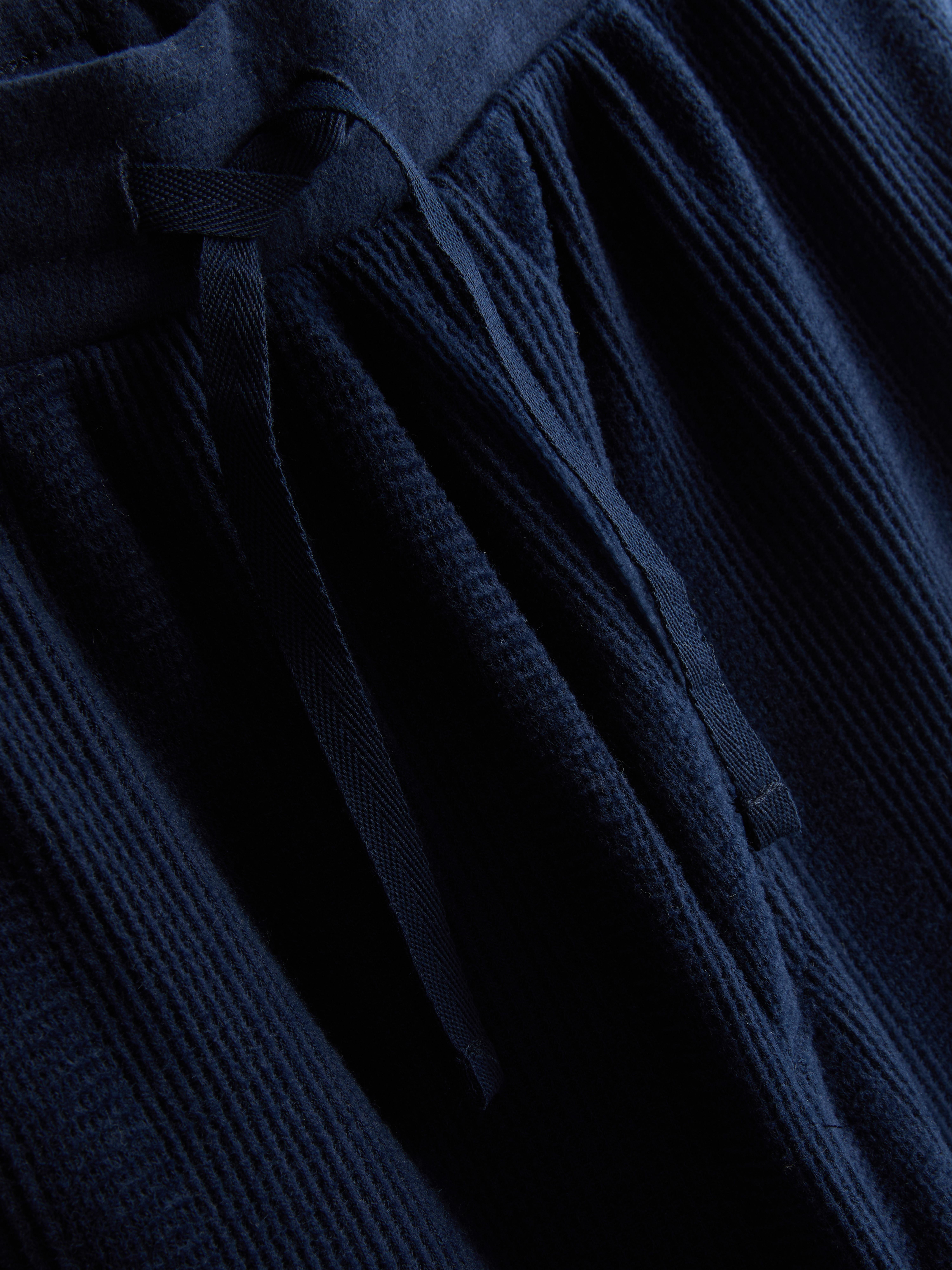 Waffle Textured Long Pajama Set