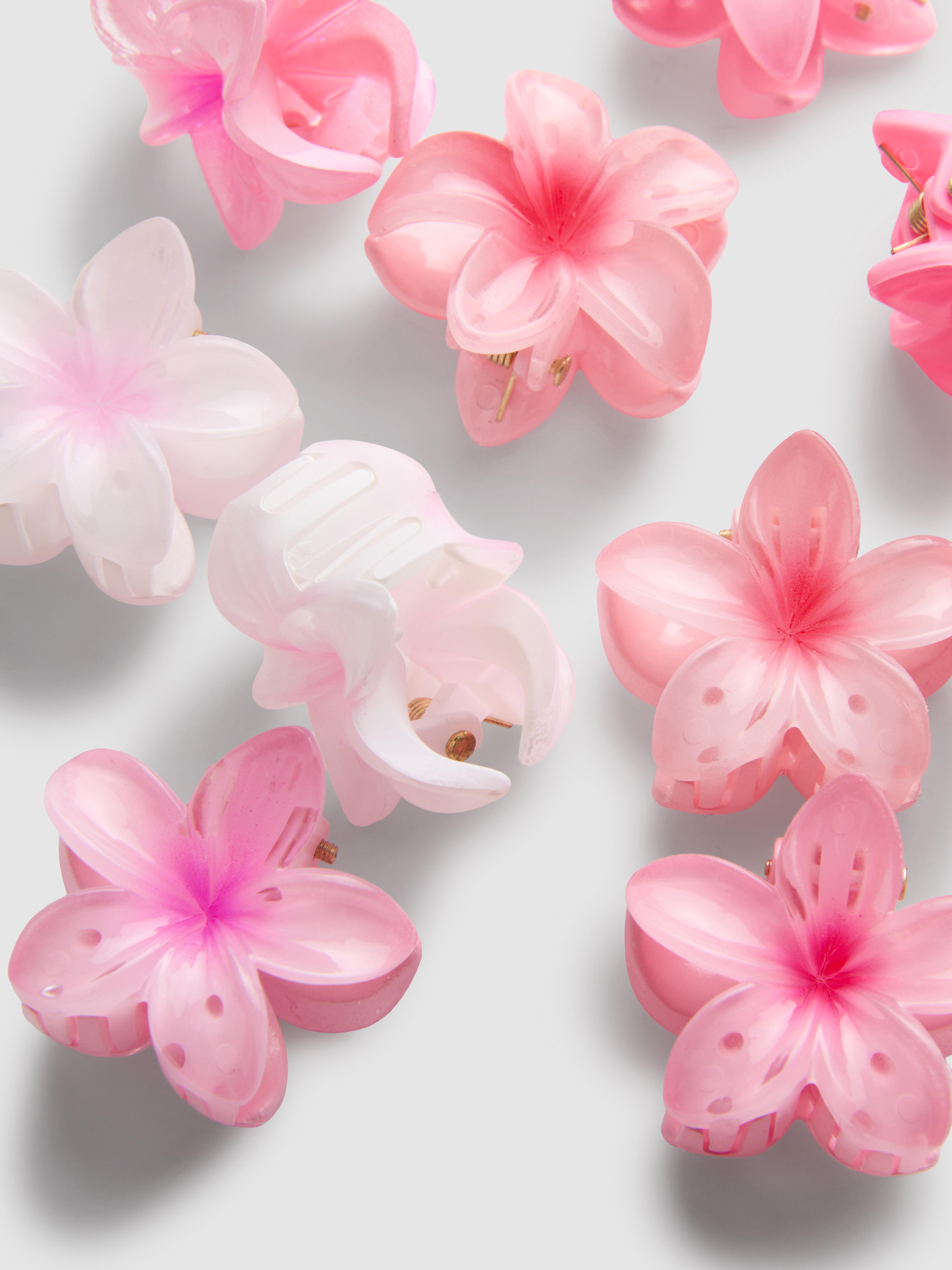 10pk Flower Hair Clips