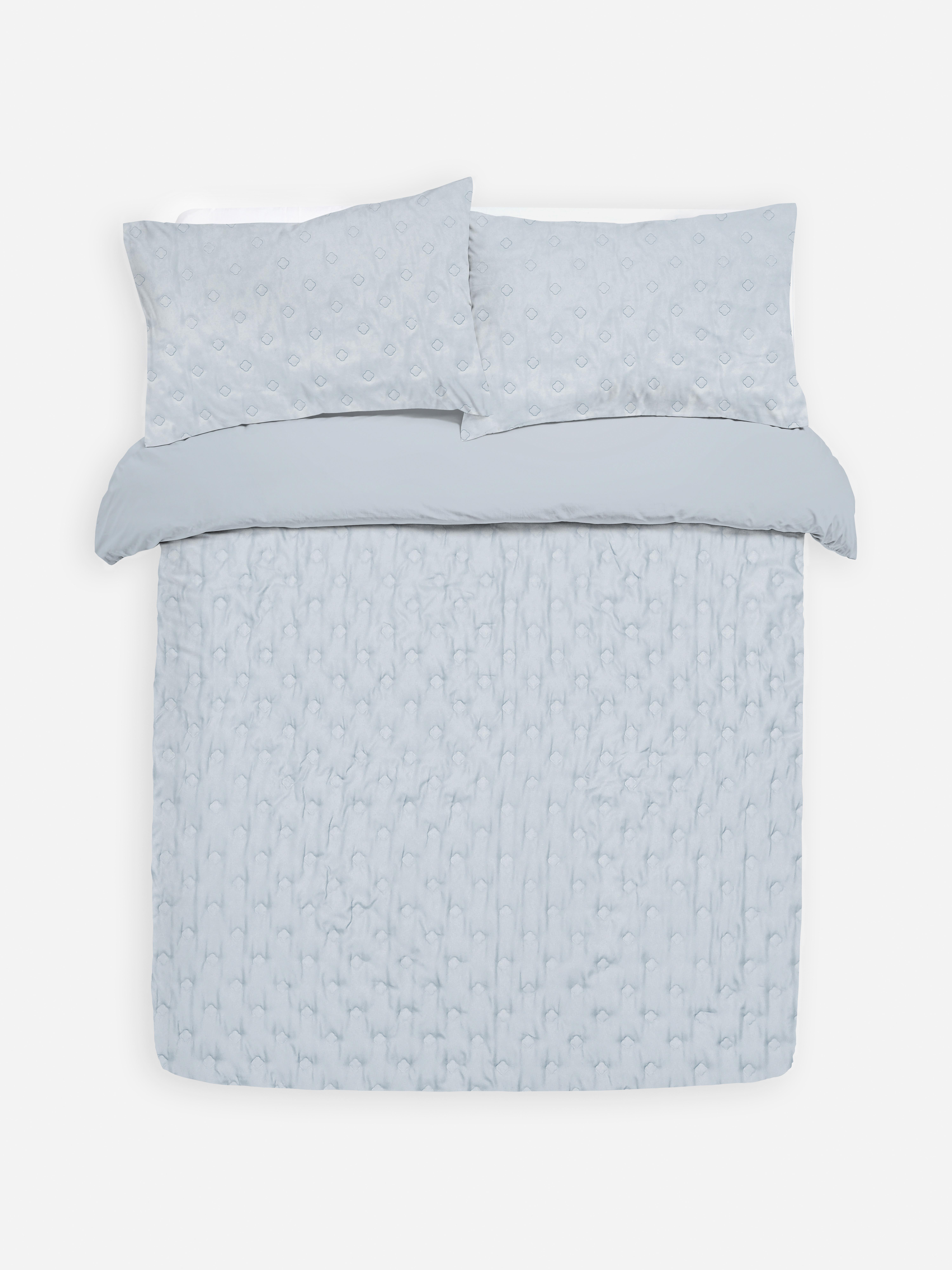 Parure de lit super king size en pinsonic texturé