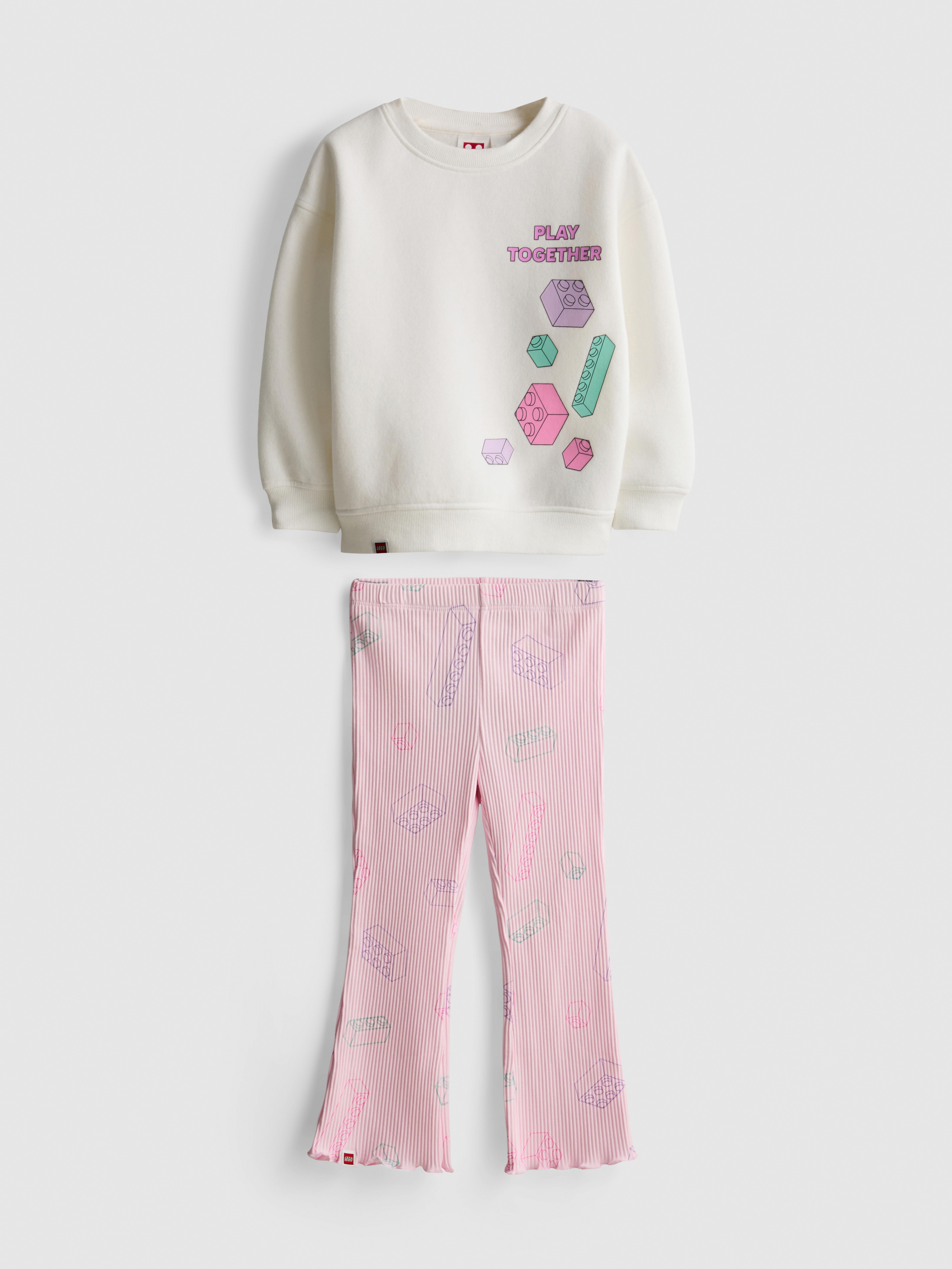 1-9yrs | LEGO Sweatshirt and Flare Leggings Set