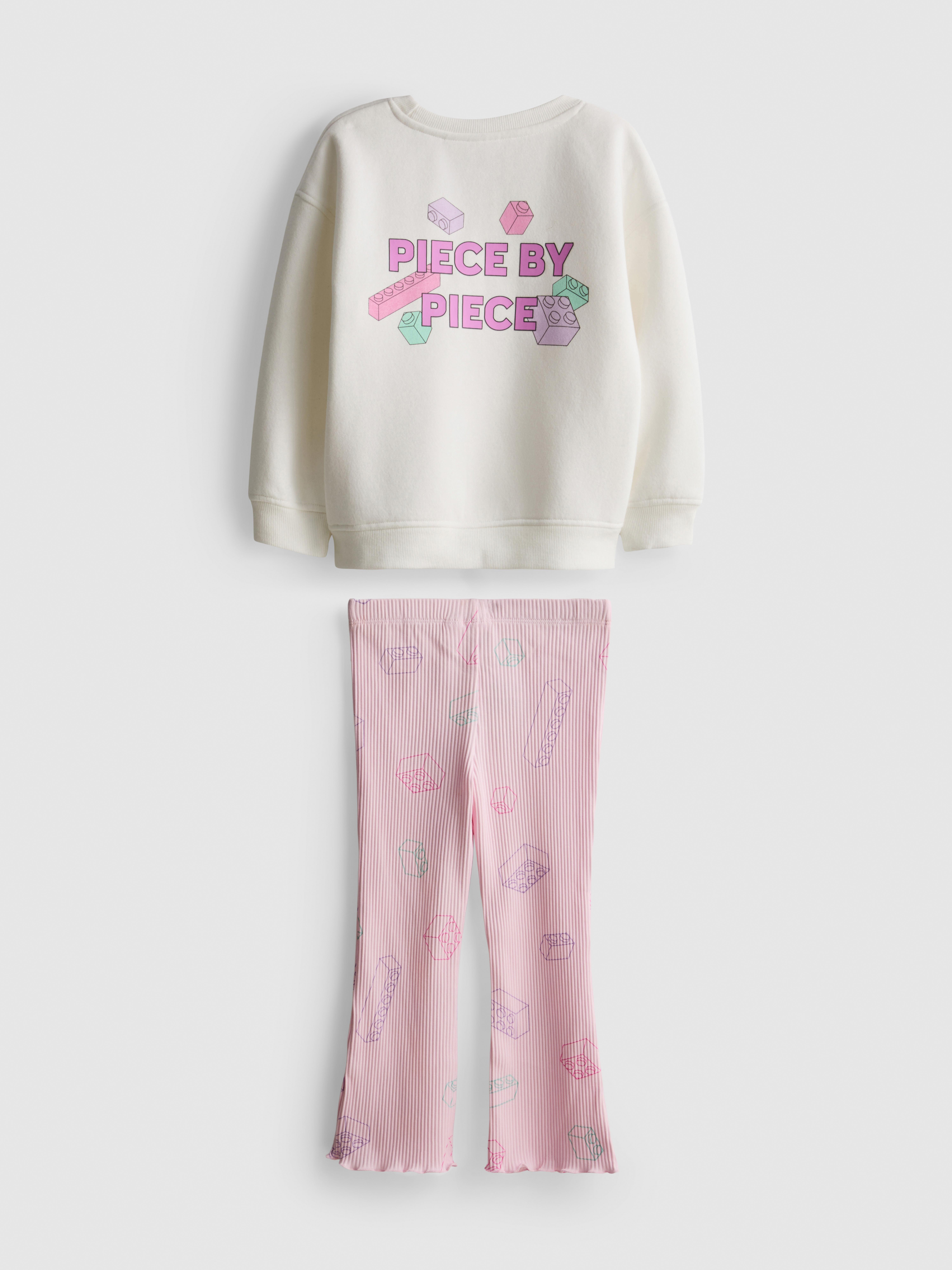 1-9yrs | LEGO Sweatshirt and Flare Leggings Set