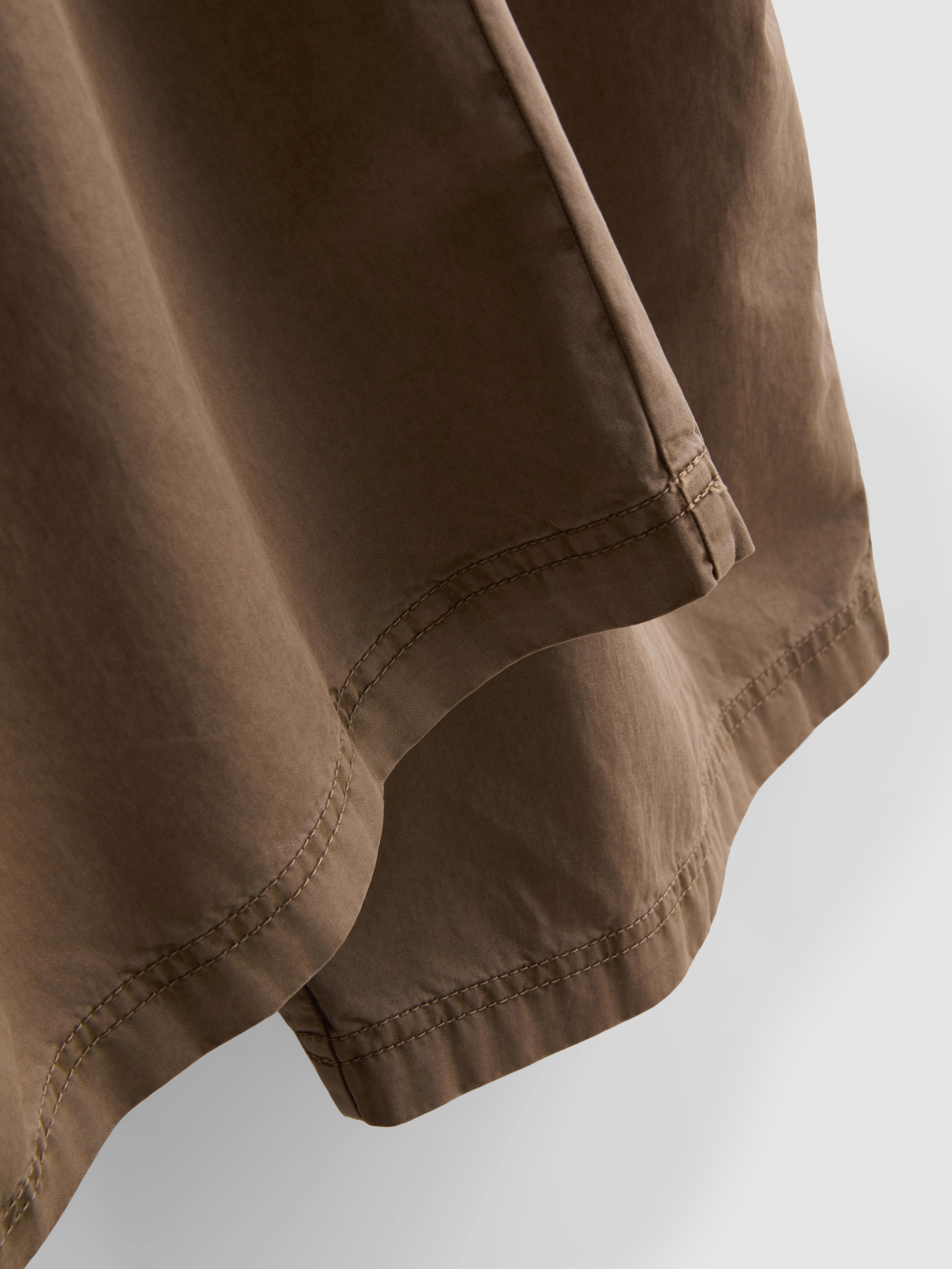 Cotton Wide Leg Cargo Pants