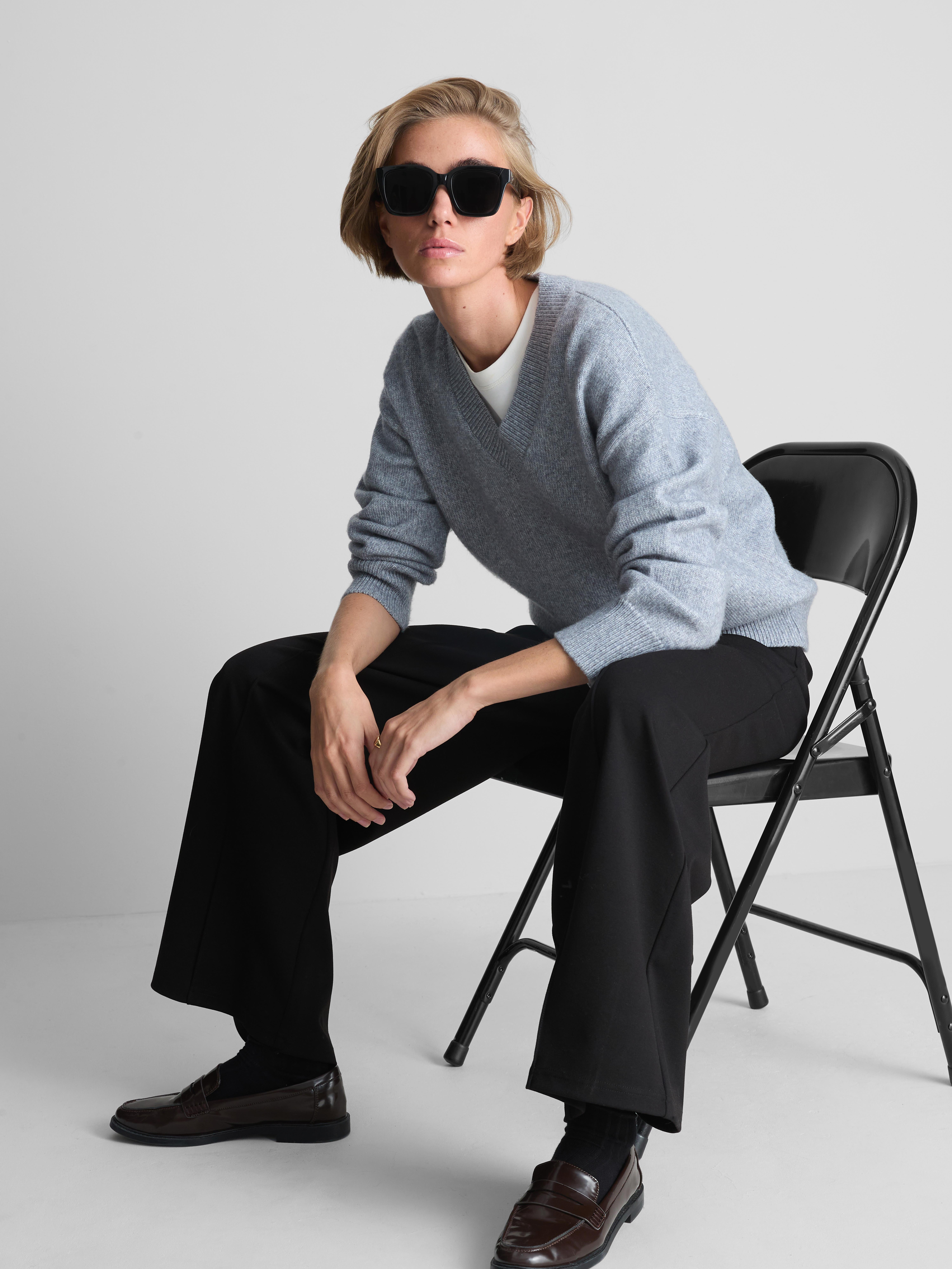 Ponte Wide Leg Pants