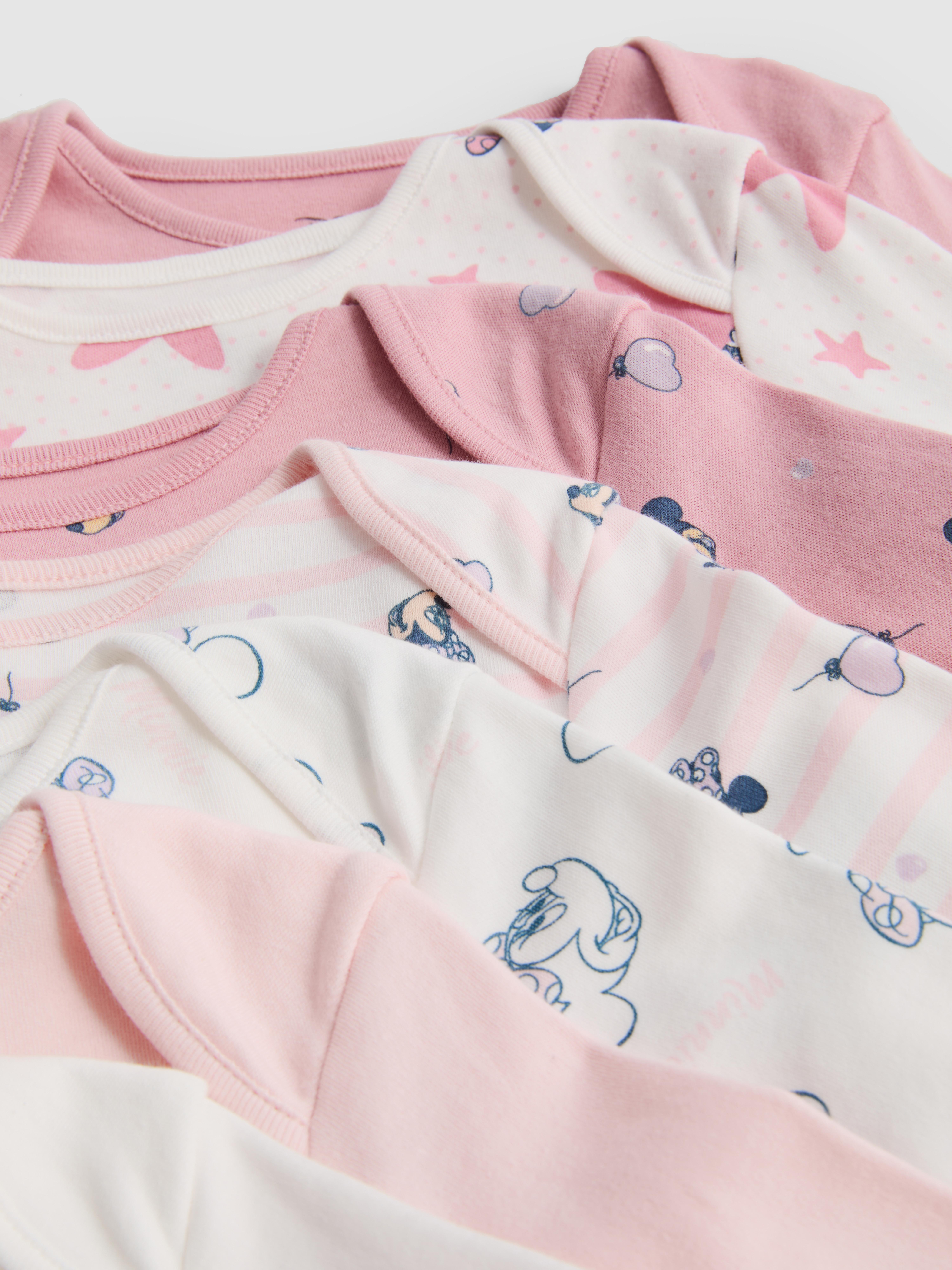 0-36mths | 7pk Disney’s Minnie Mouse Long-Sleeve Onesies