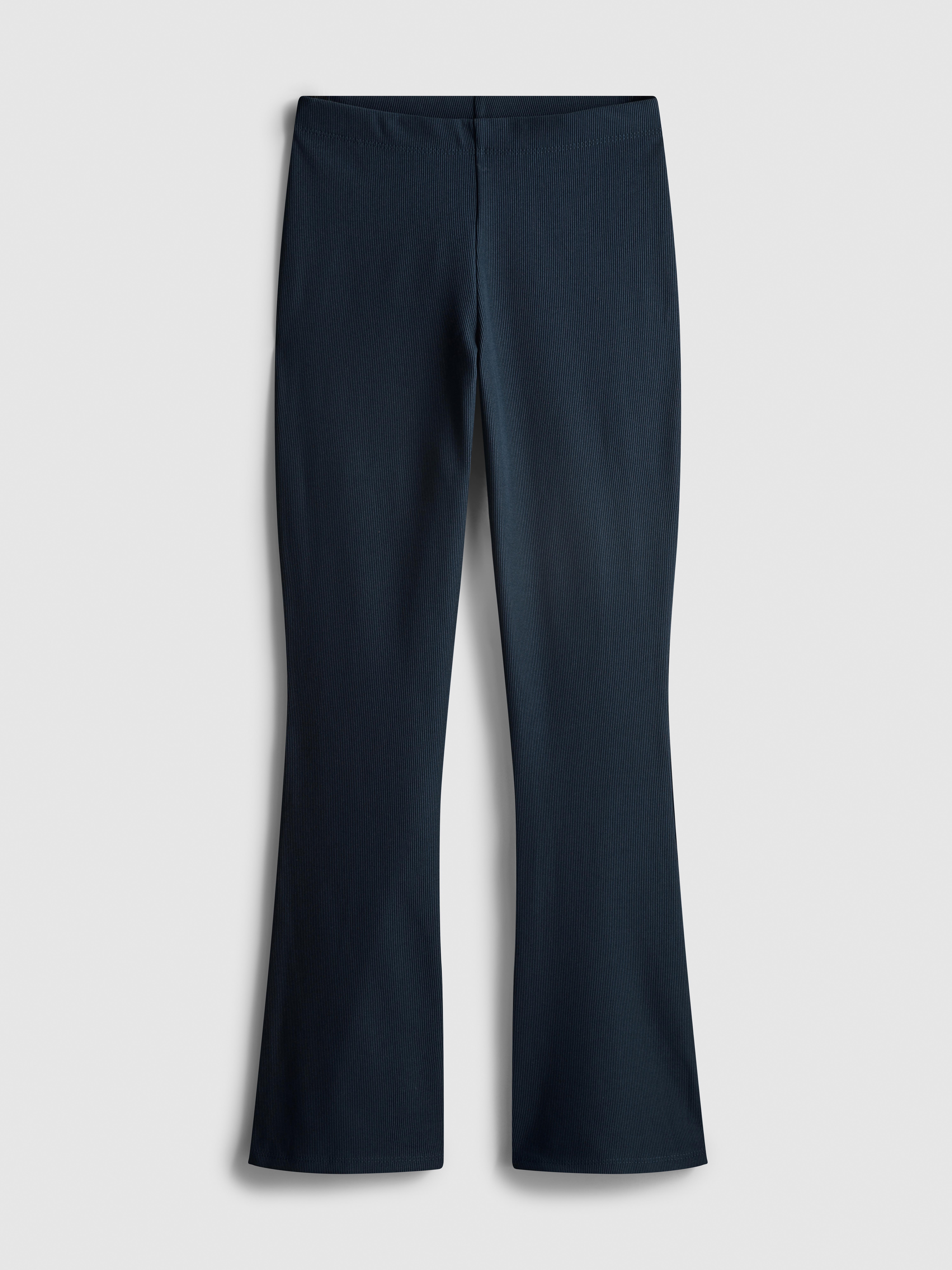 7-15yrs | Ribbed Flare School Leggings