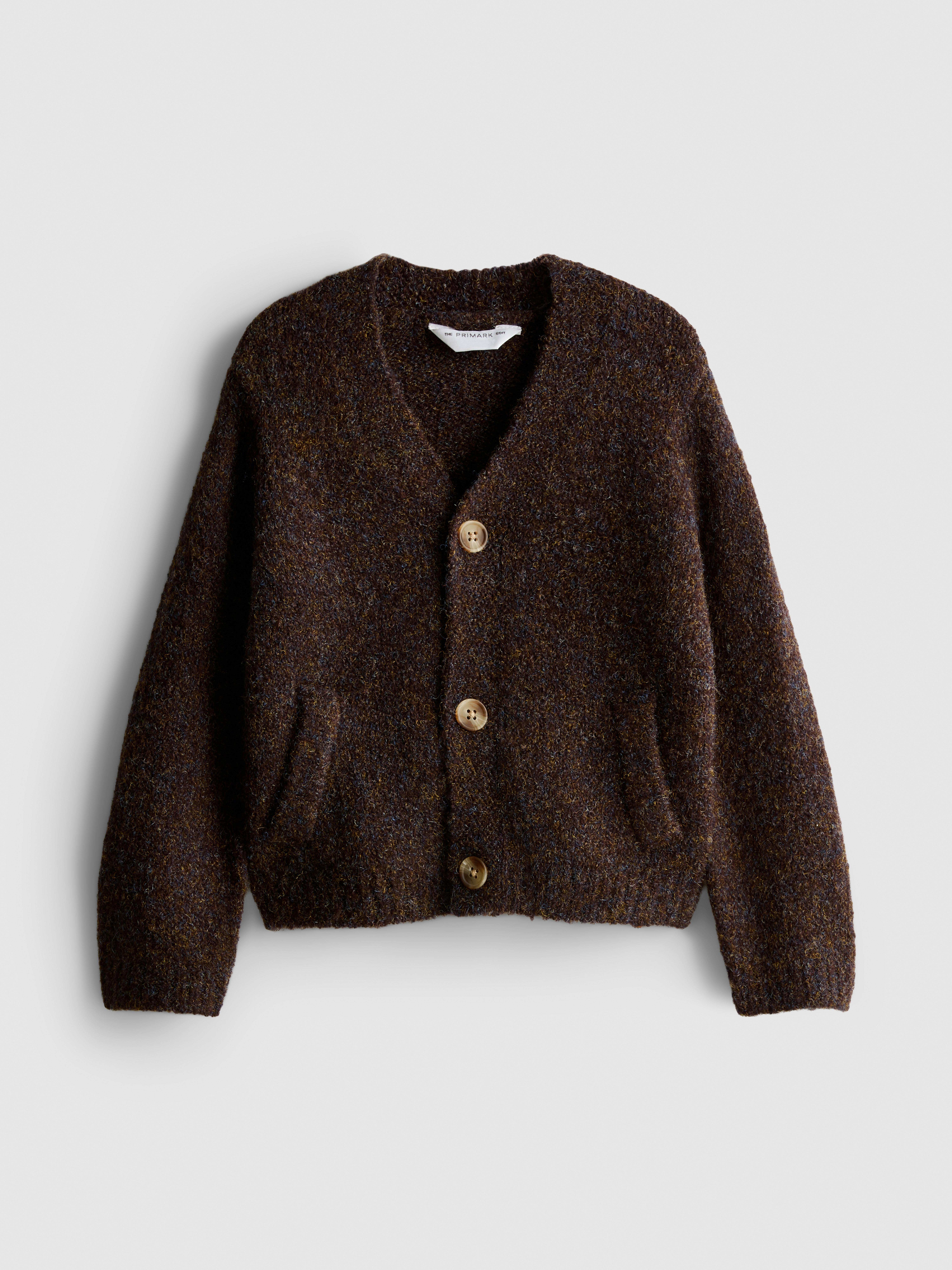 1-12yrs | The Edit Elbow Patch Cardigan