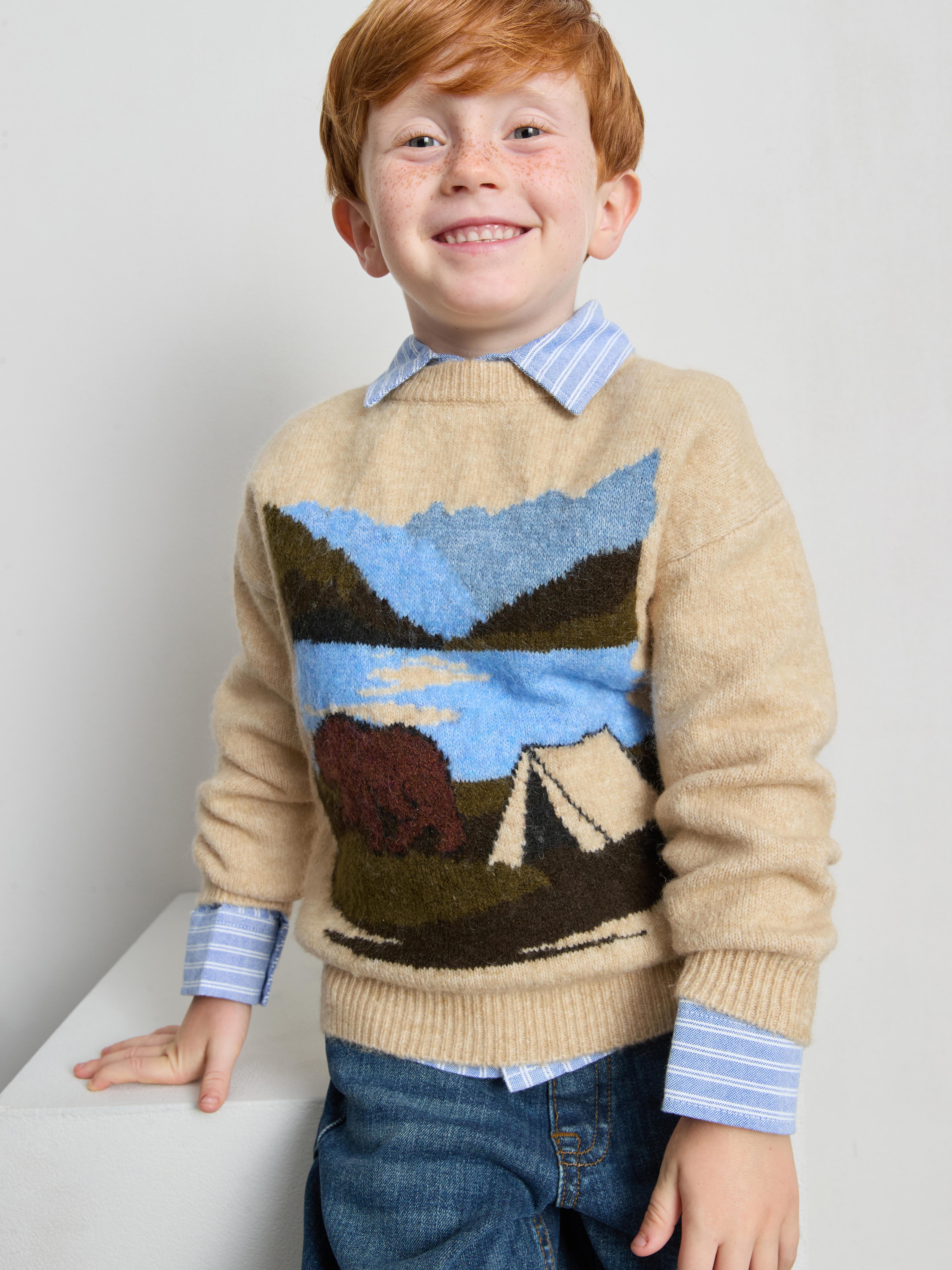 1-12yrs | The Edit Wool Blend Sweater