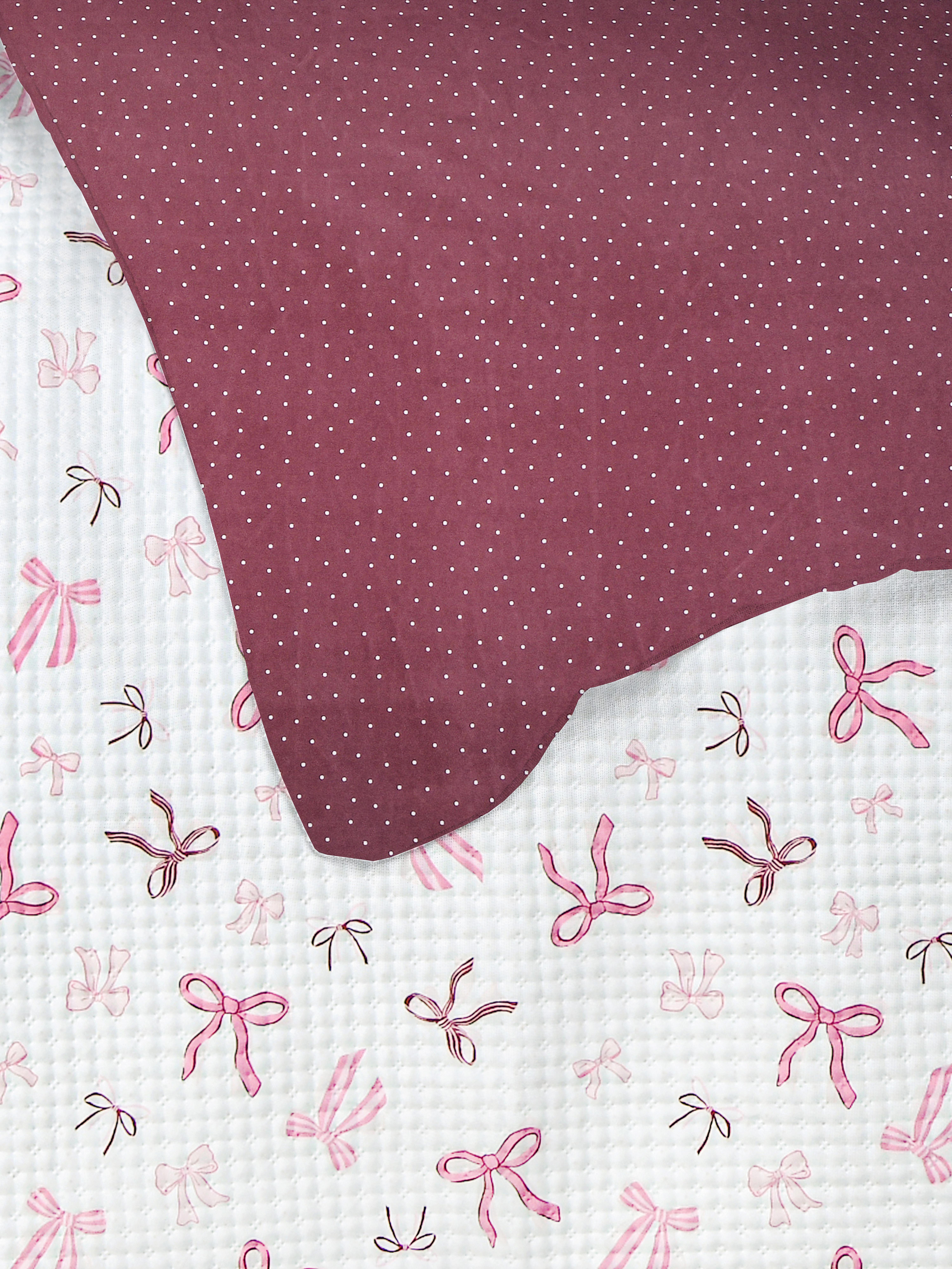 Bow Pinsonic Double Duvet Cover Set