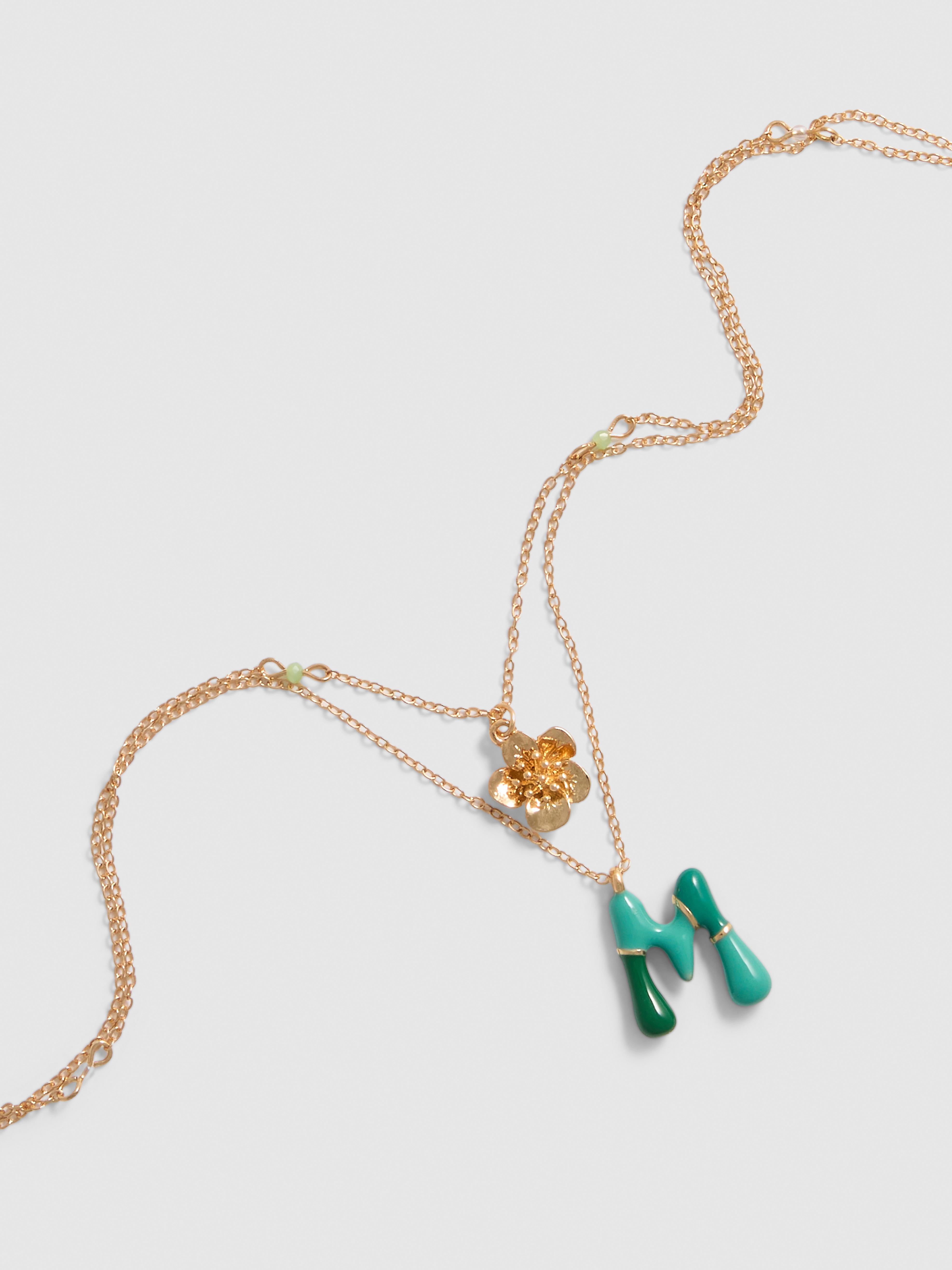 Initial Layered Necklace