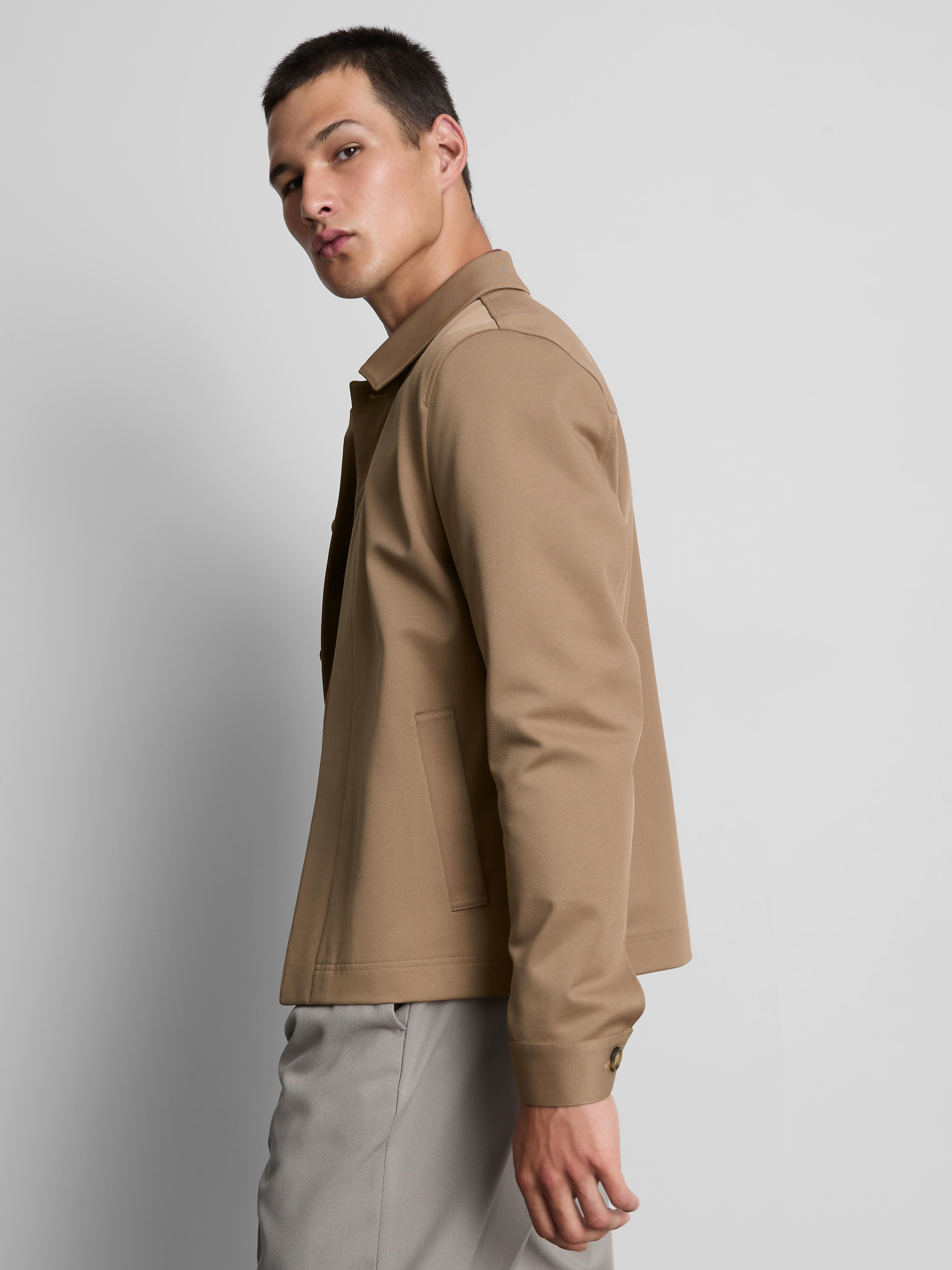The Edit Regular Fit Collared Jacket