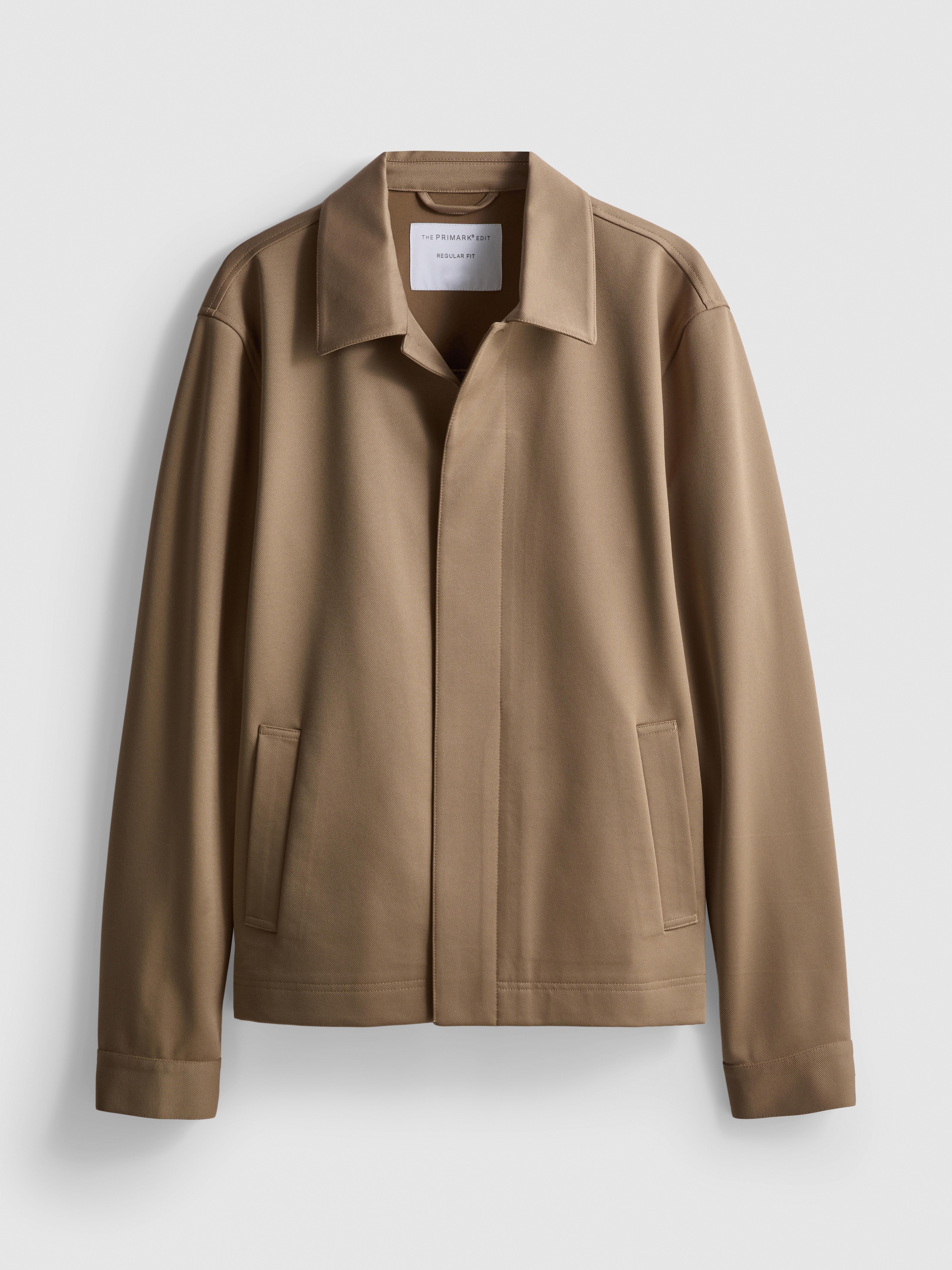 The Edit Regular Fit Collared Jacket