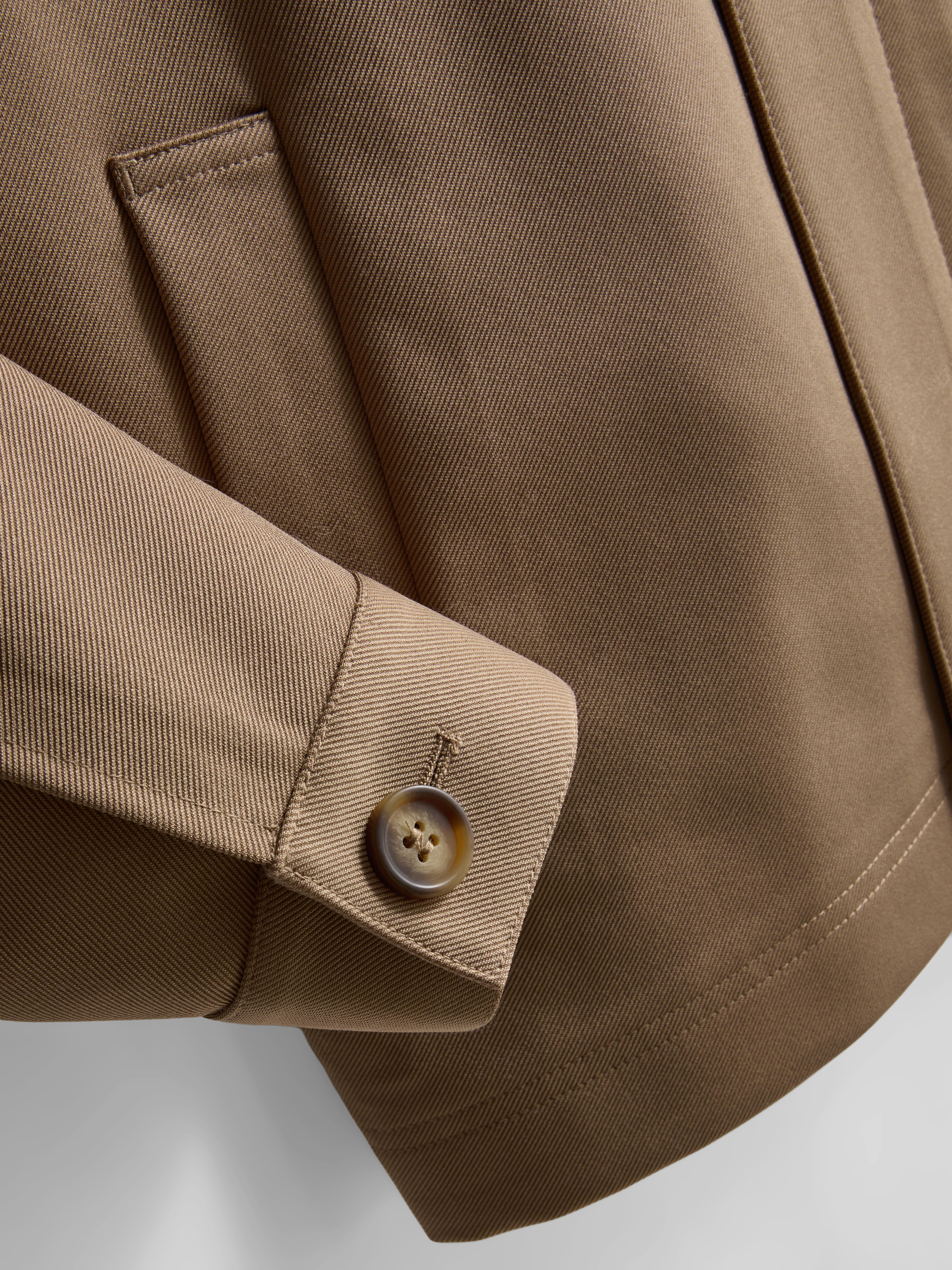 The Edit Regular Fit Collared Jacket