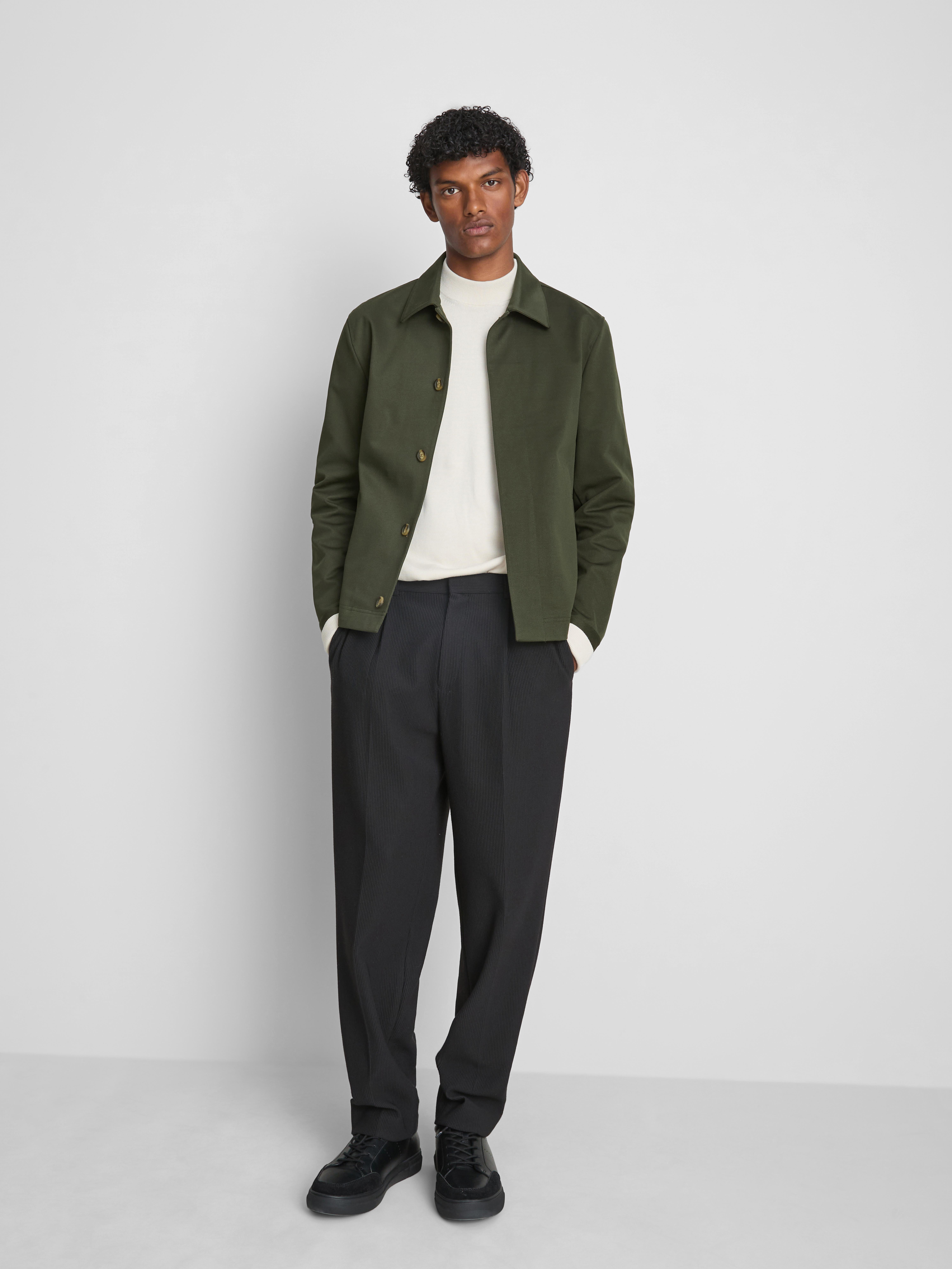 The Edit Regular Fit Collared Jacket