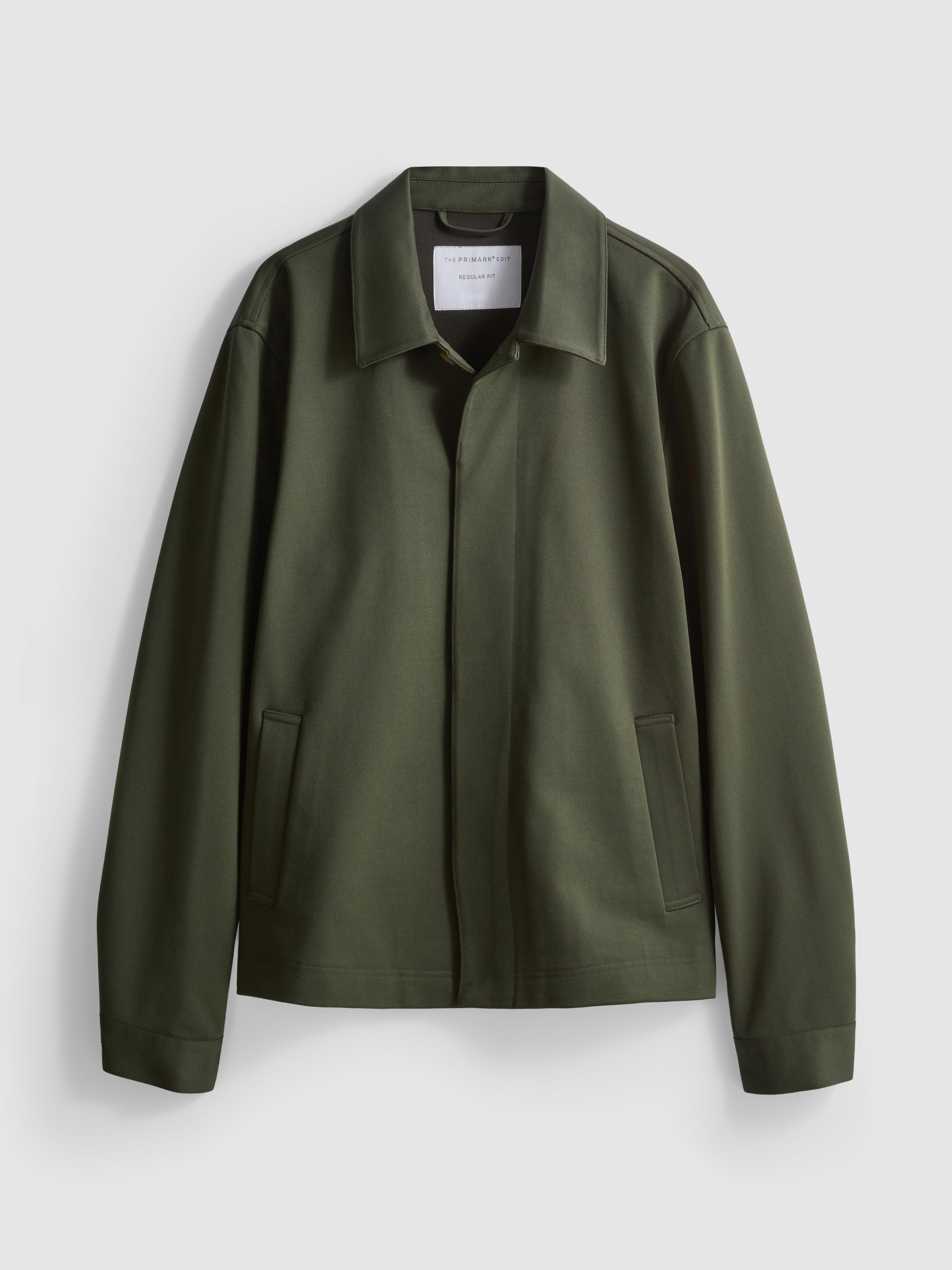 The Edit Regular Fit Collared Jacket