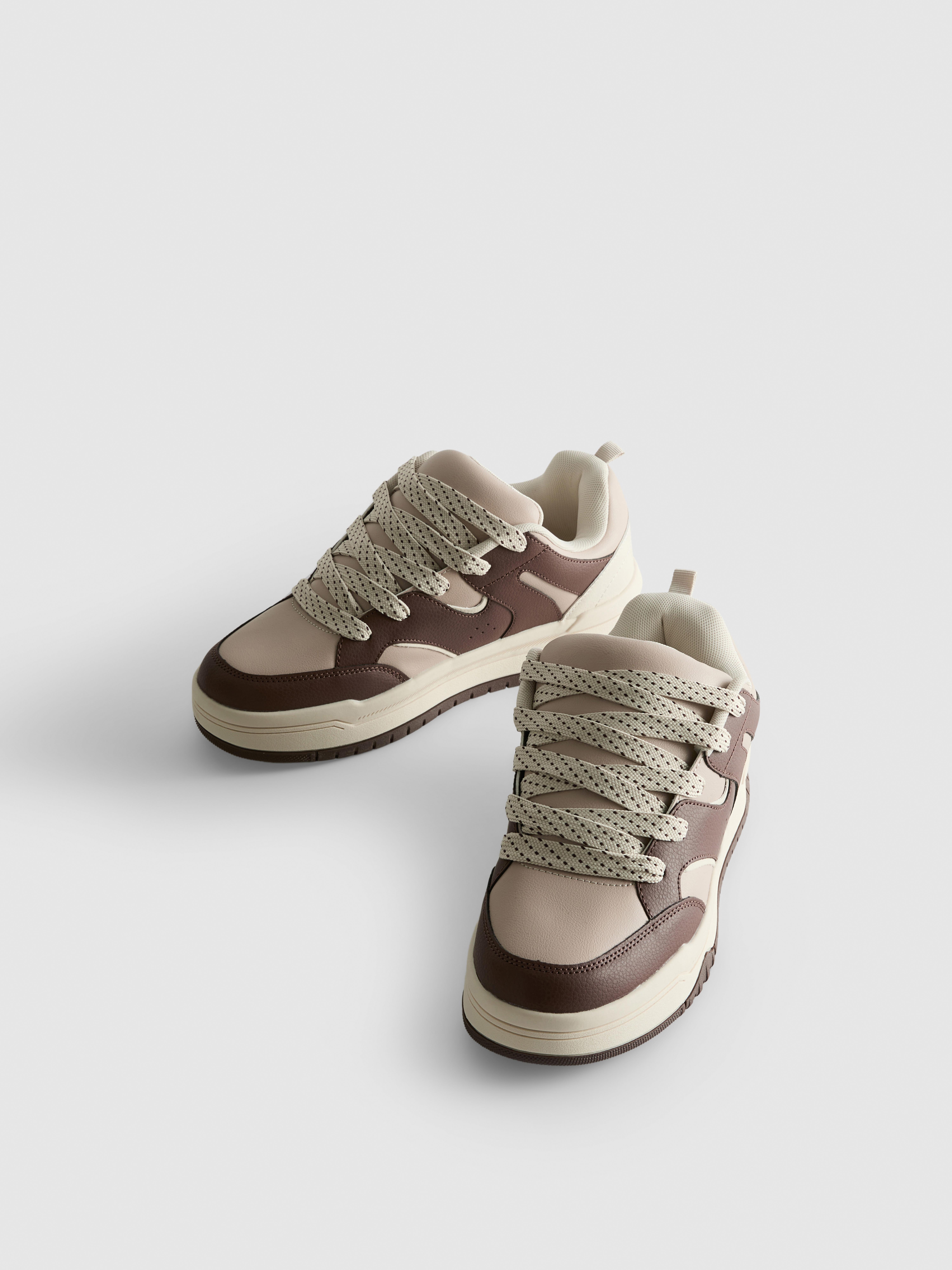 Chunky Low Top Skate Sneakers