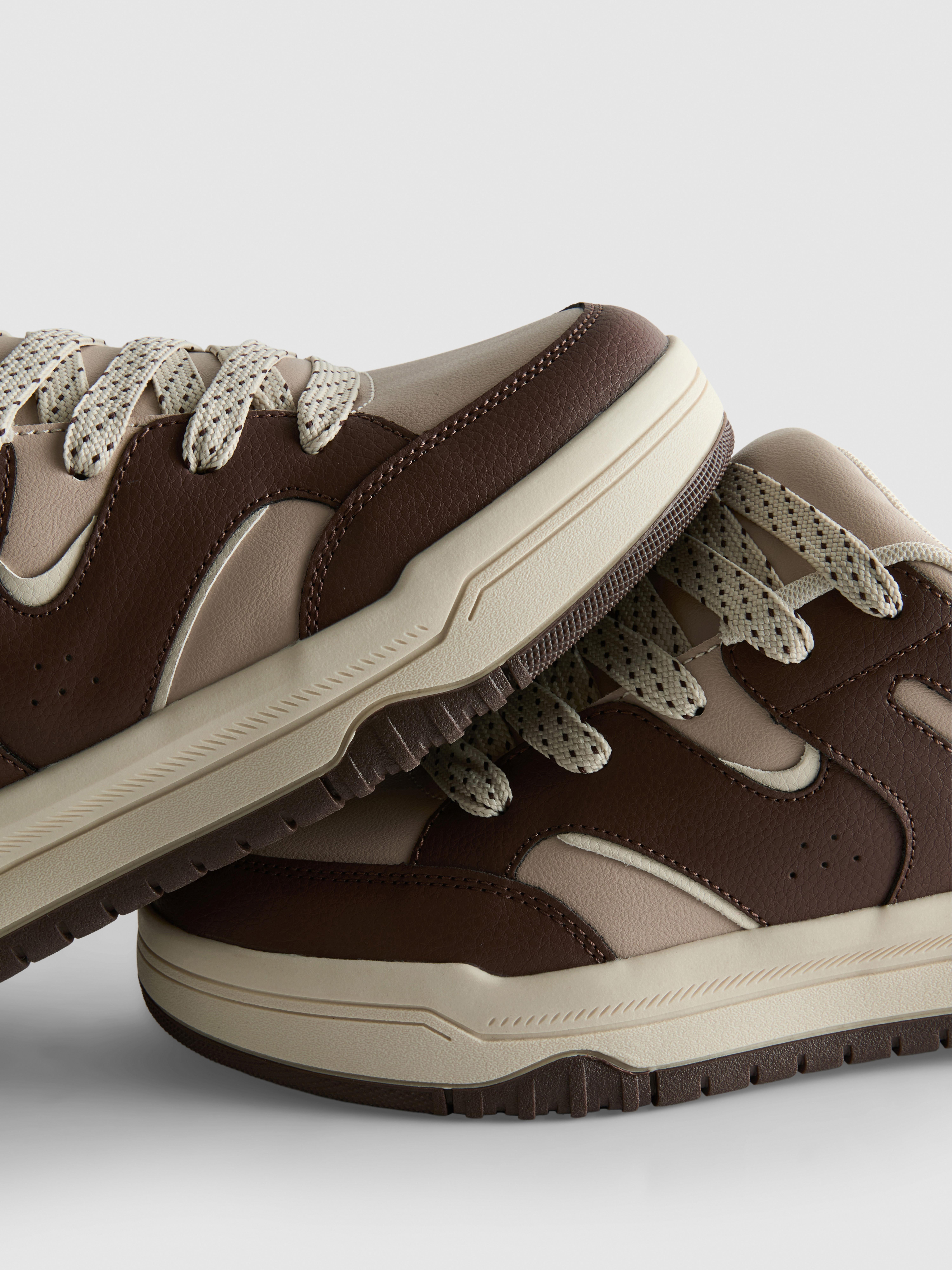 Chunky Low Top Skate Sneakers