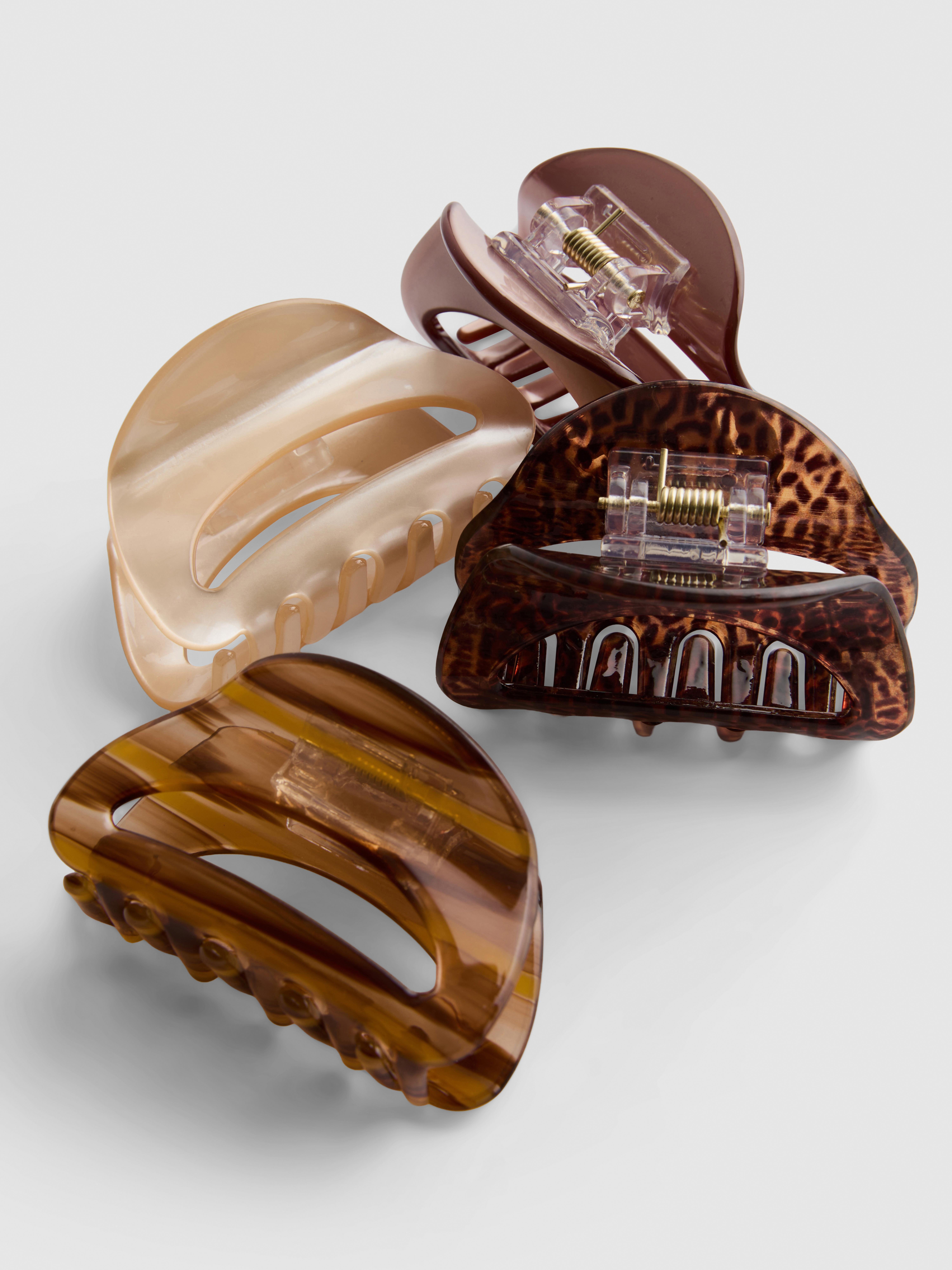 4pk Hair Claw Clips