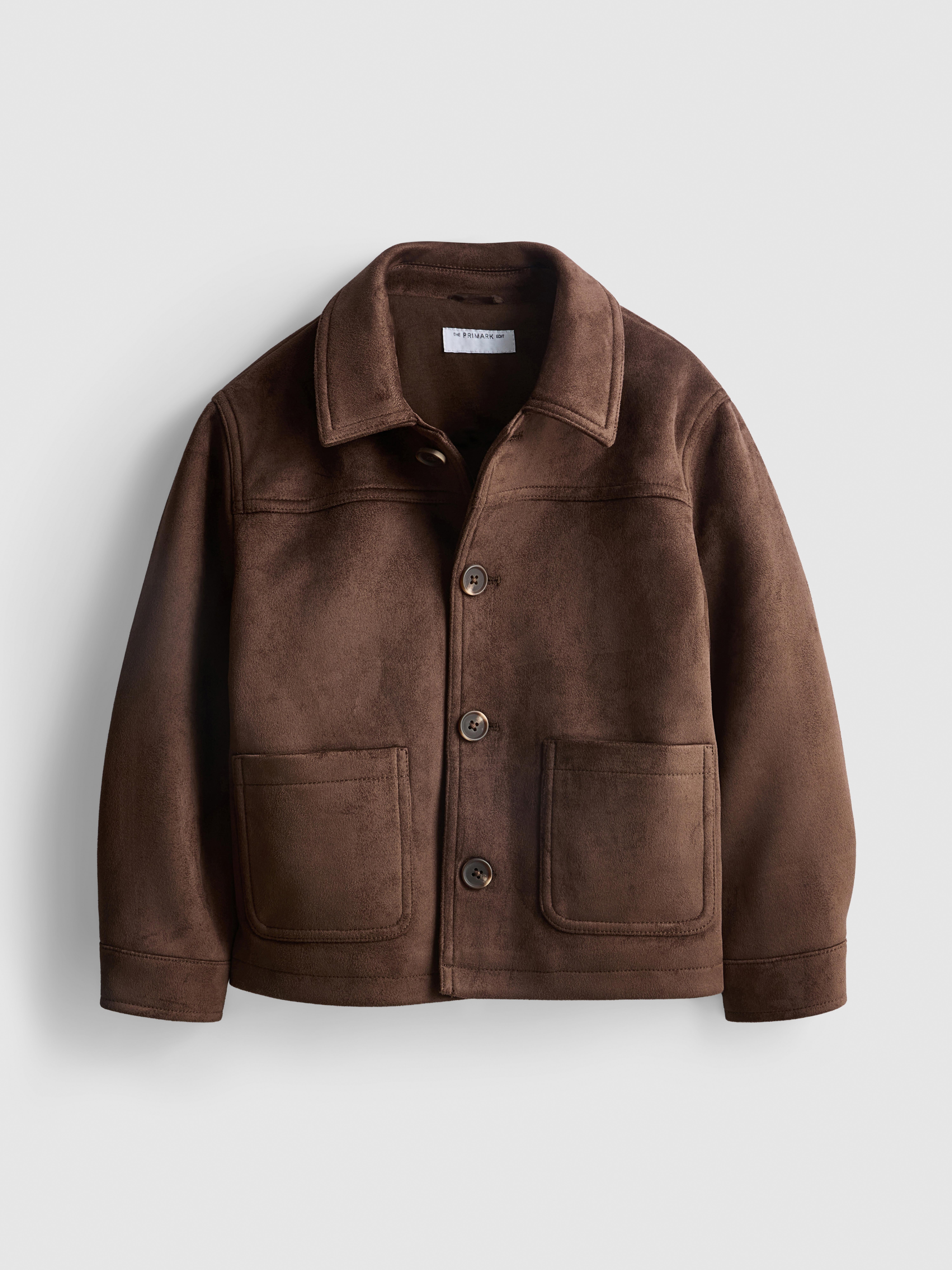 1-12yrs | The Edit Faux Suede Chore Jacket