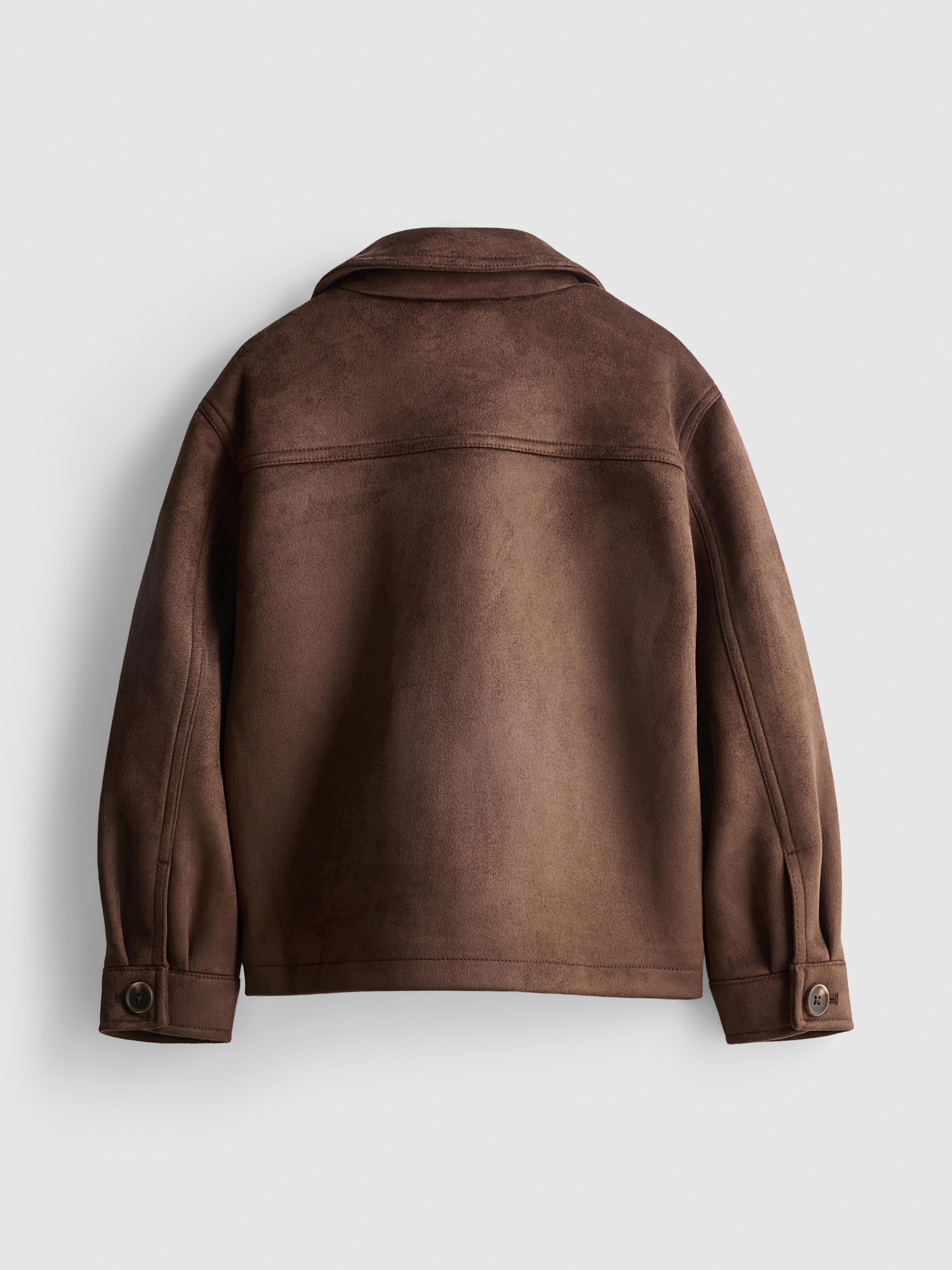 1-12yrs | The Edit Faux Suede Chore Jacket