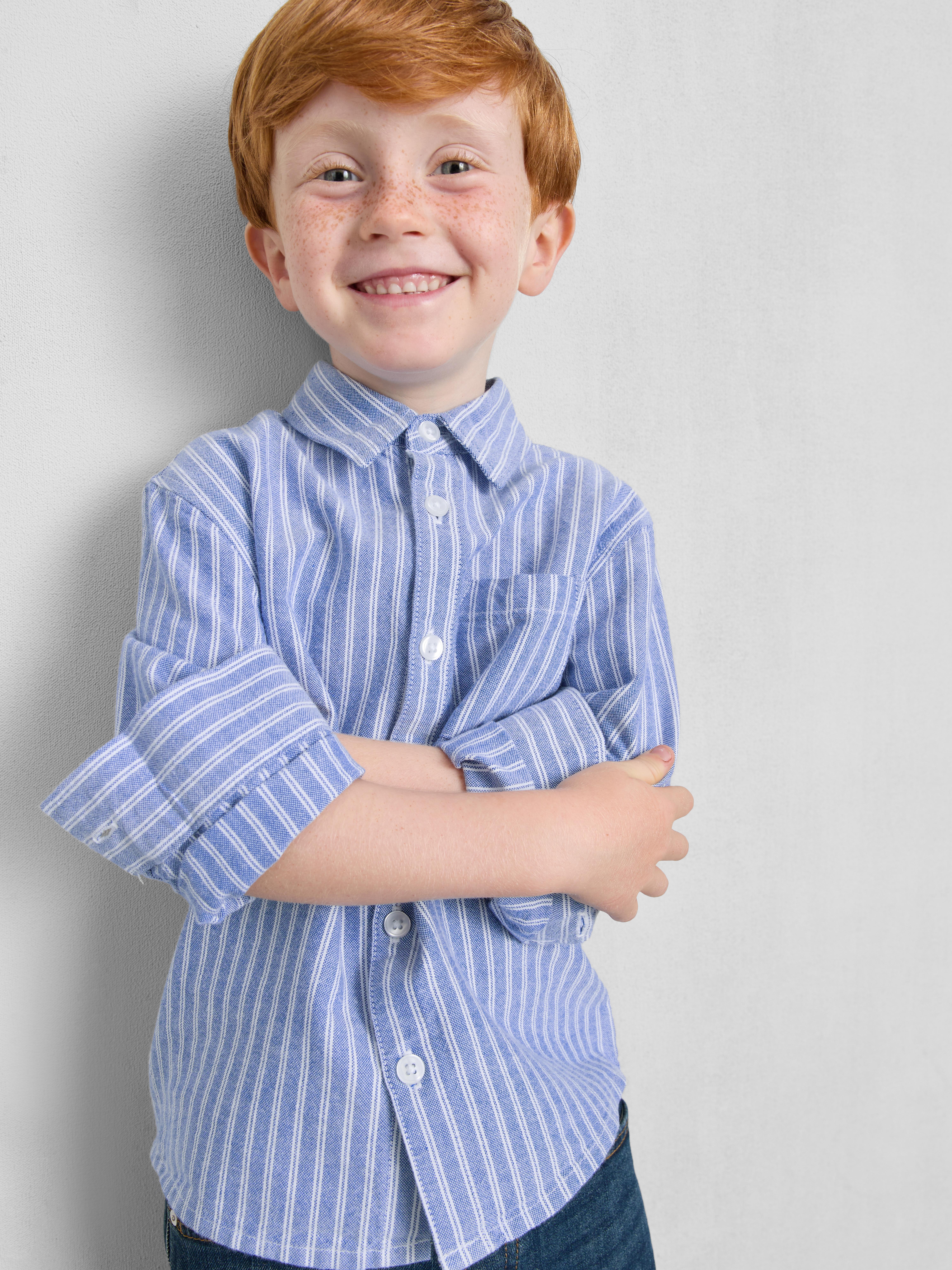 1-12yrs | The Edit Pure Cotton Oxford Shirt