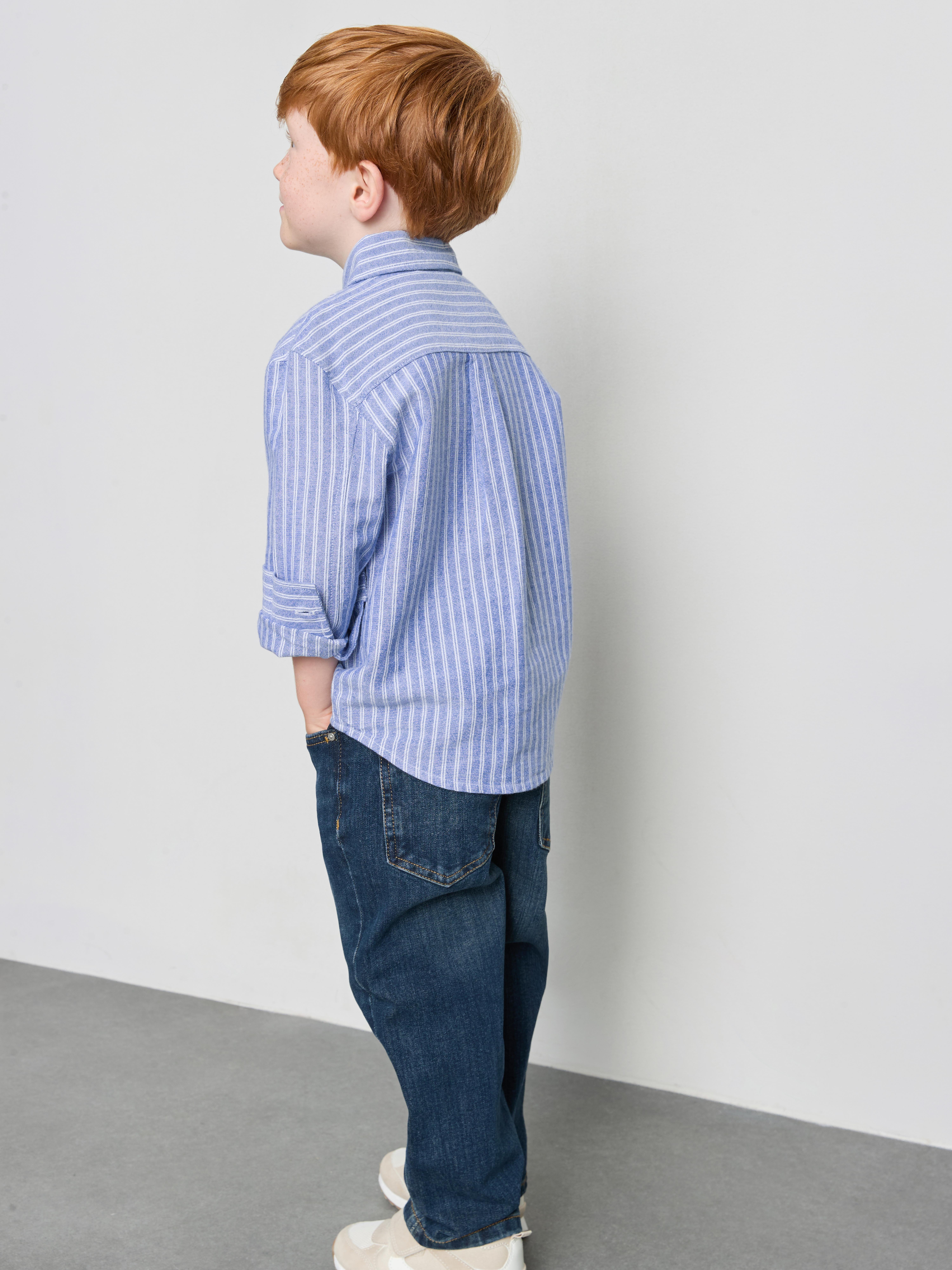 1-12yrs | The Edit Pure Cotton Oxford Shirt