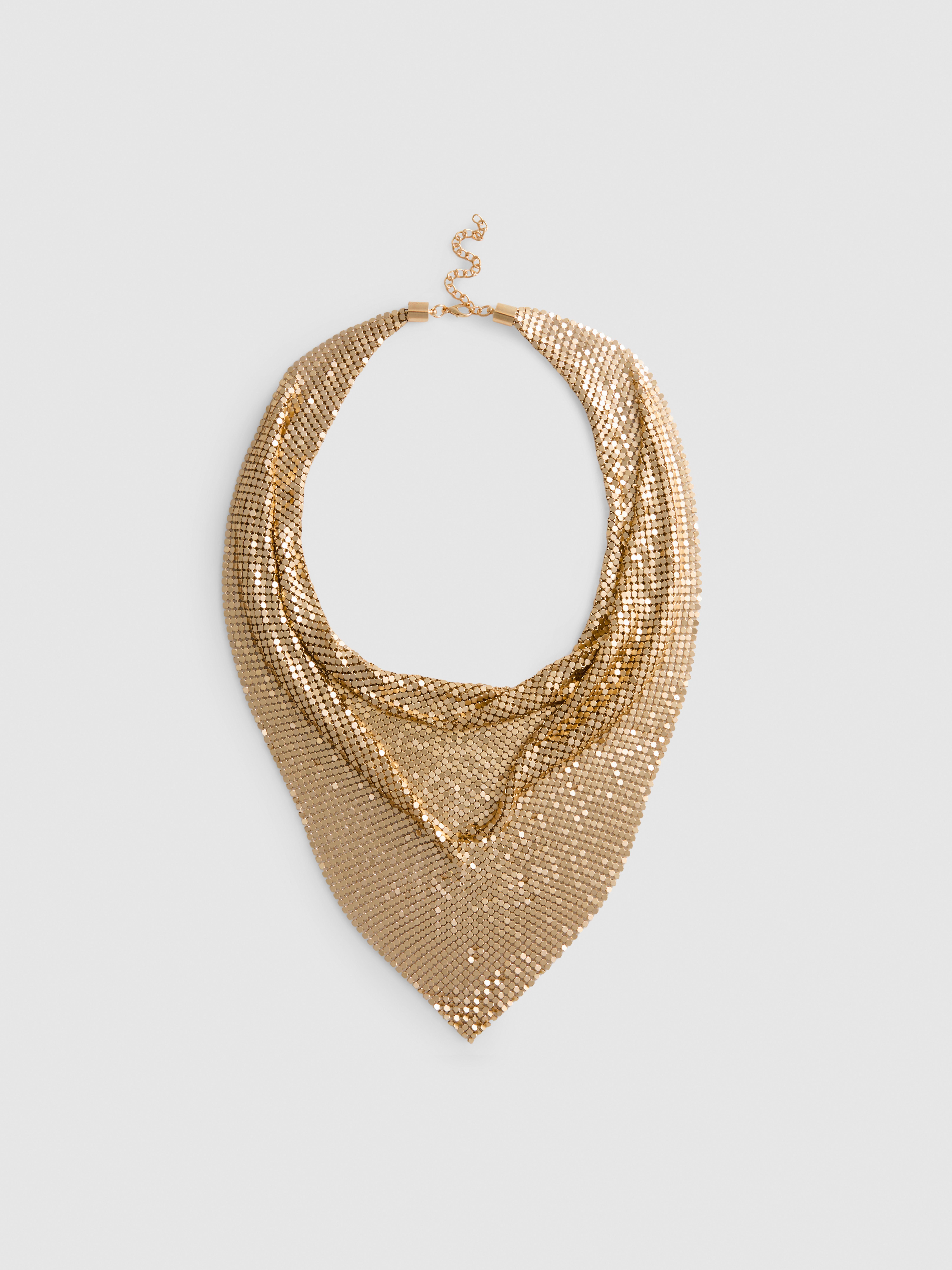 Chain Bandana Headscarf Gold