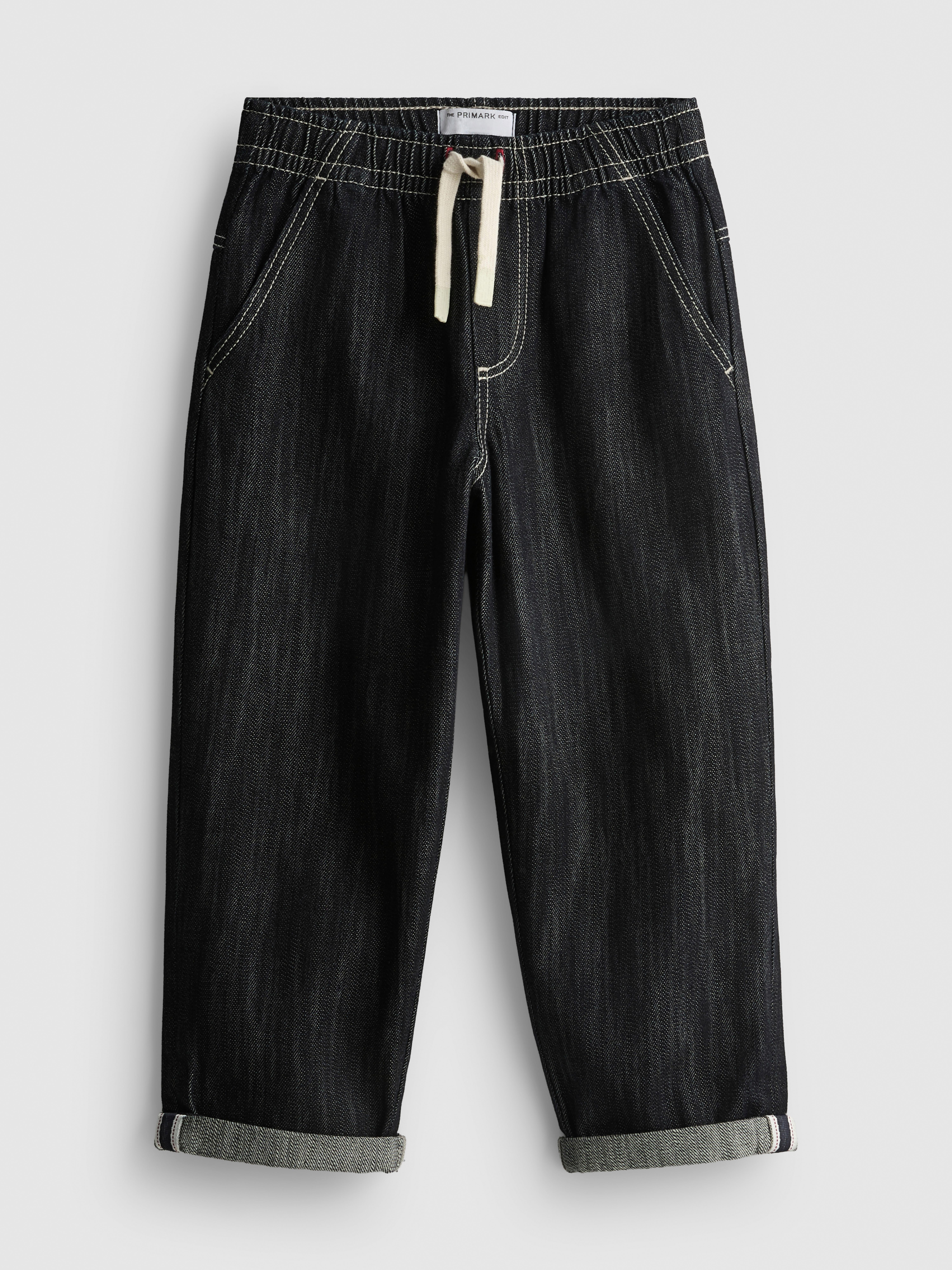 1-12yrs | The Edit Pure Cotton Cuffed Wide-Leg Jeans