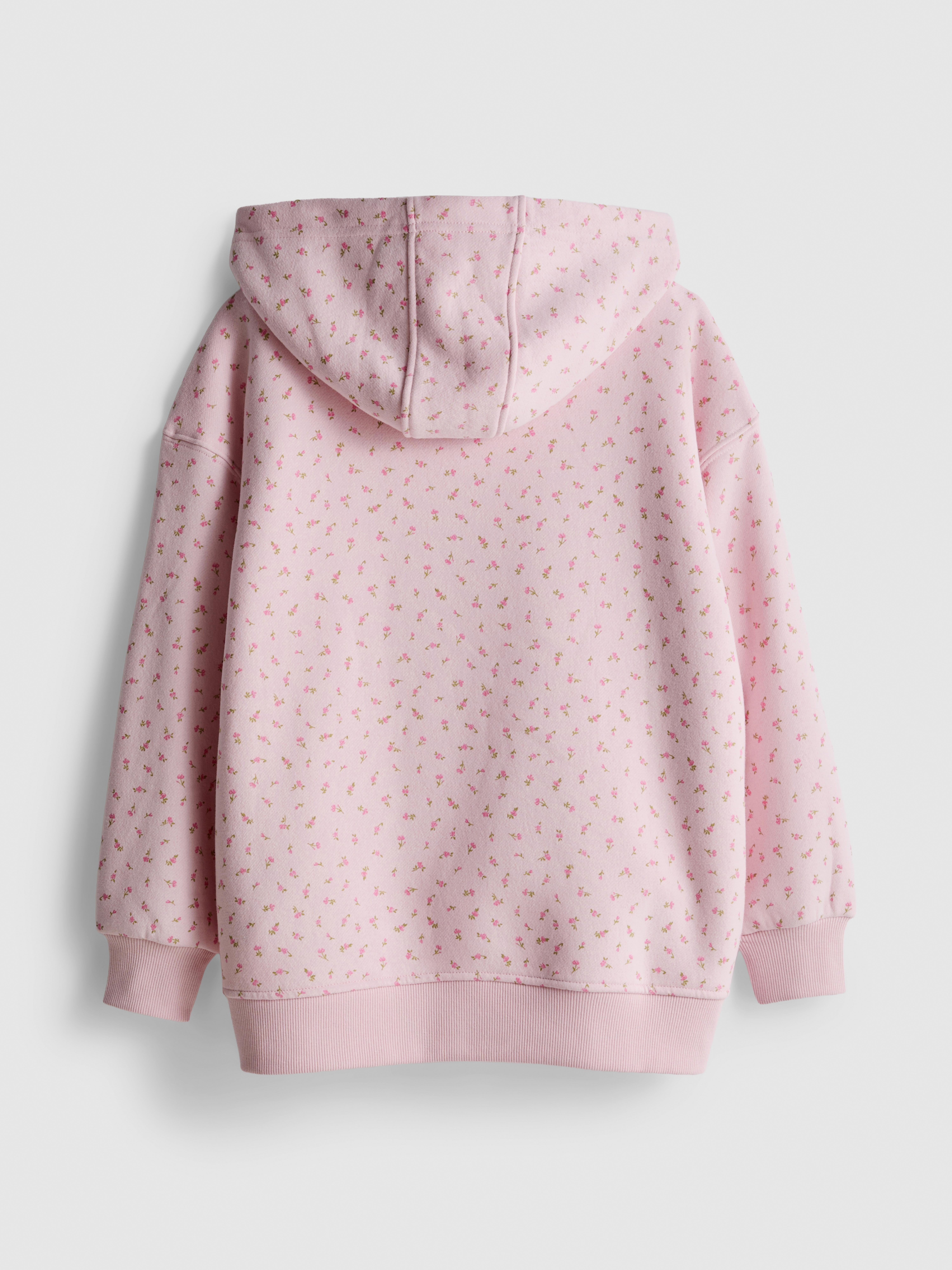 7-15yrs | Cotton-Rich Ditsy Floral Hoodie